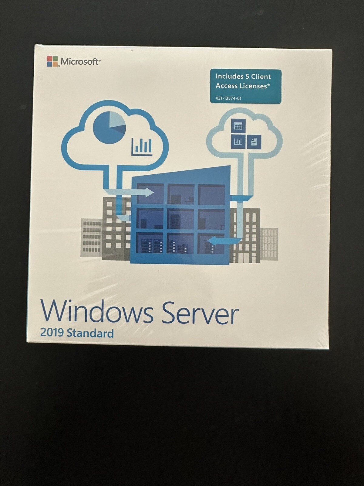 New Microsoft Windows Server 2019 Standard – New Sealed DVD Box