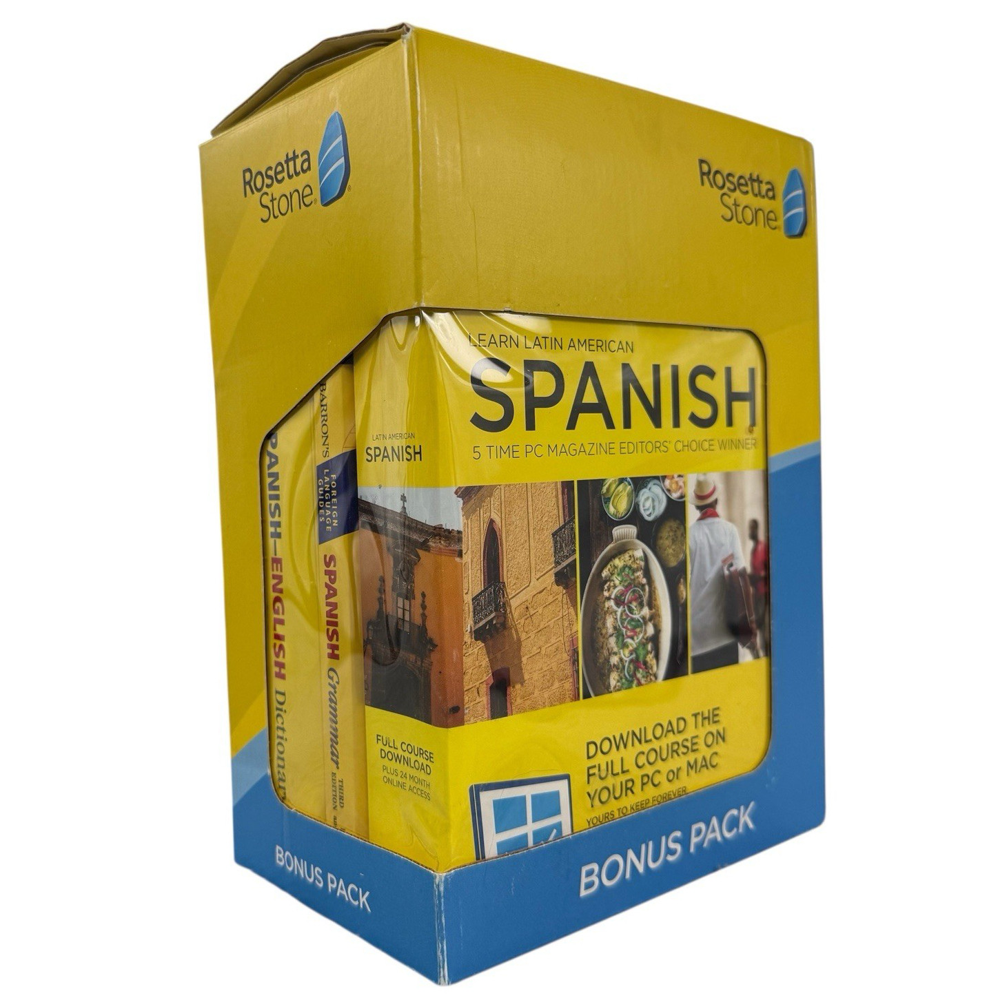 Rosetta Stone Learn Spanish Latin America Lifetime Bonus Pack