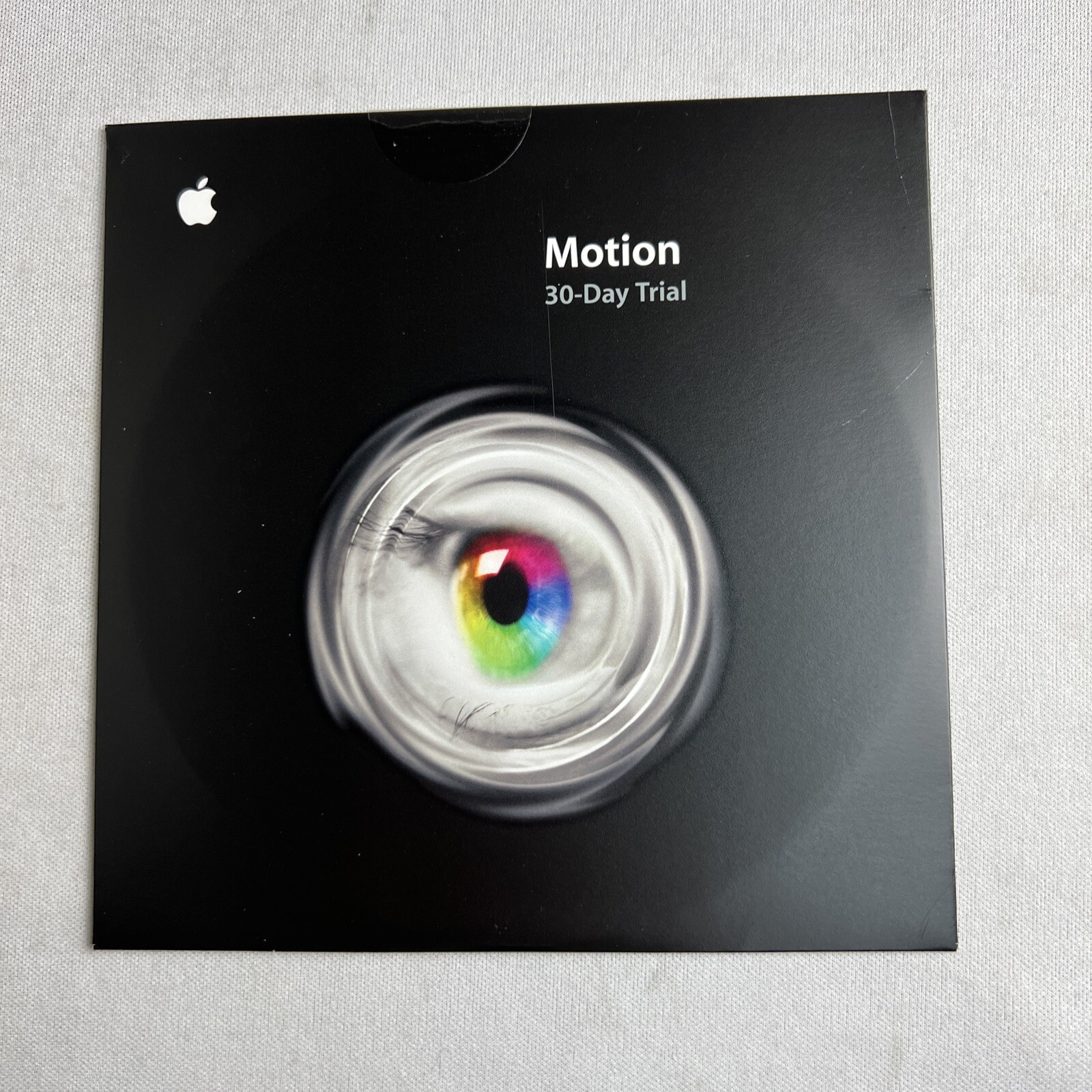 2004 Apple Macintosh Motion DVD 30 day trial disc and sleeve Version 1.0.1