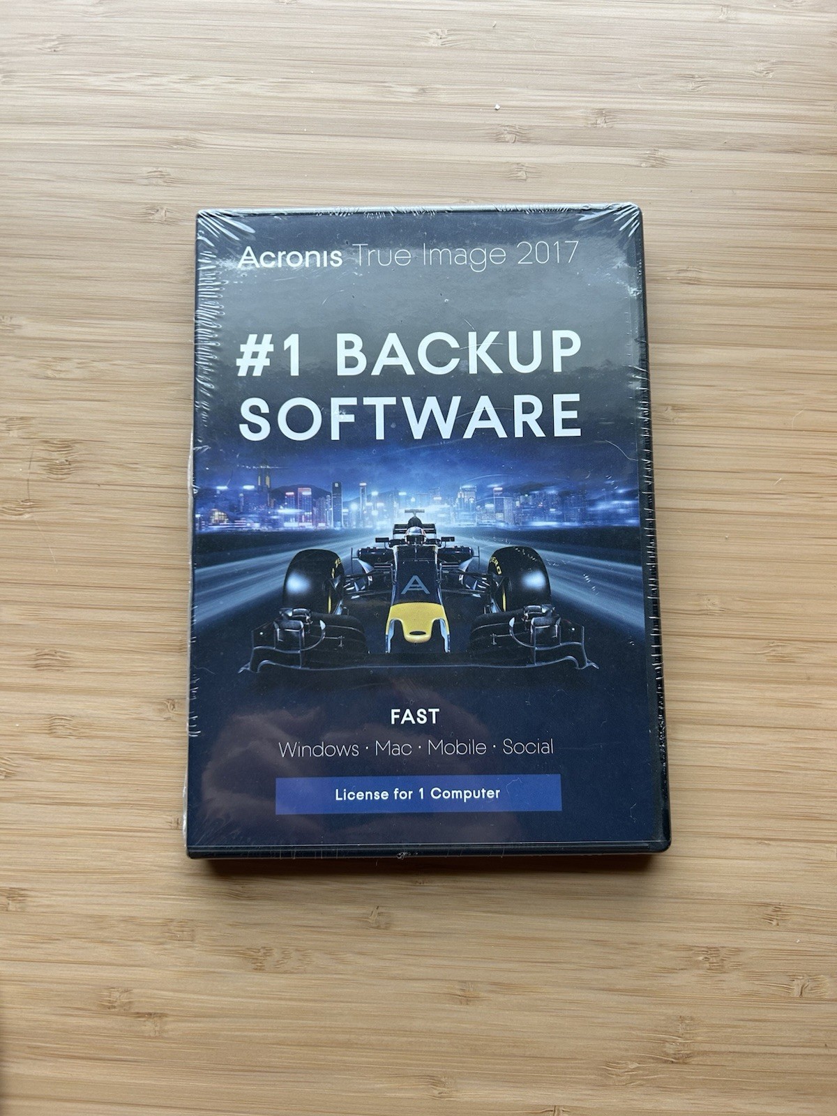 Acronis True Image 2017 Back-Up Software Sealed Lifetime License