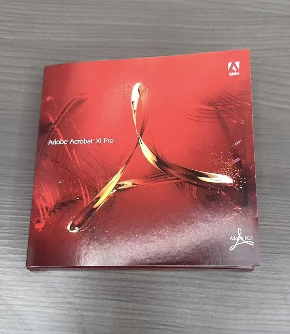 Adobe Acrobat XI Pro Full Version (For 2PCs) Permanent Version for Windows DVD