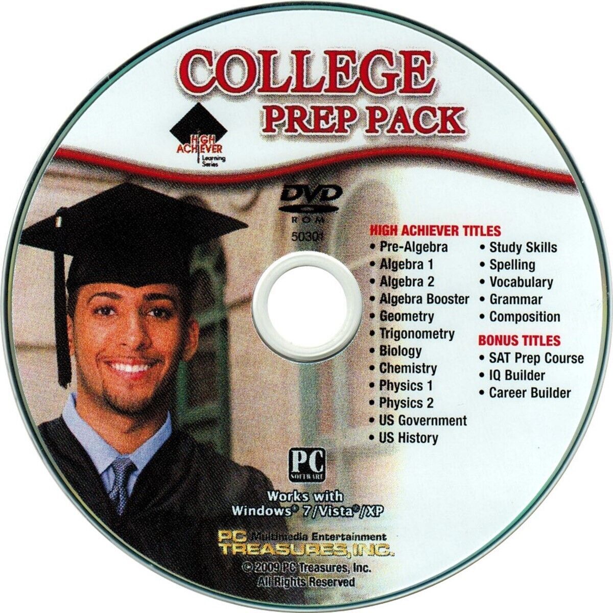 High Achiever U.S. Government & History + Many More Core Subjects PC Software