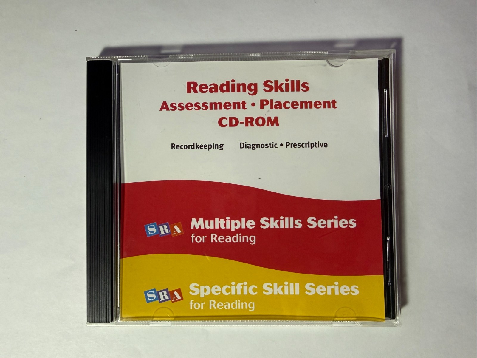 SRA : READING SKILLS – ASSESSMENT & PLACEMENT (MCGRAW-HILL) / CD-ROM / PC & MAC