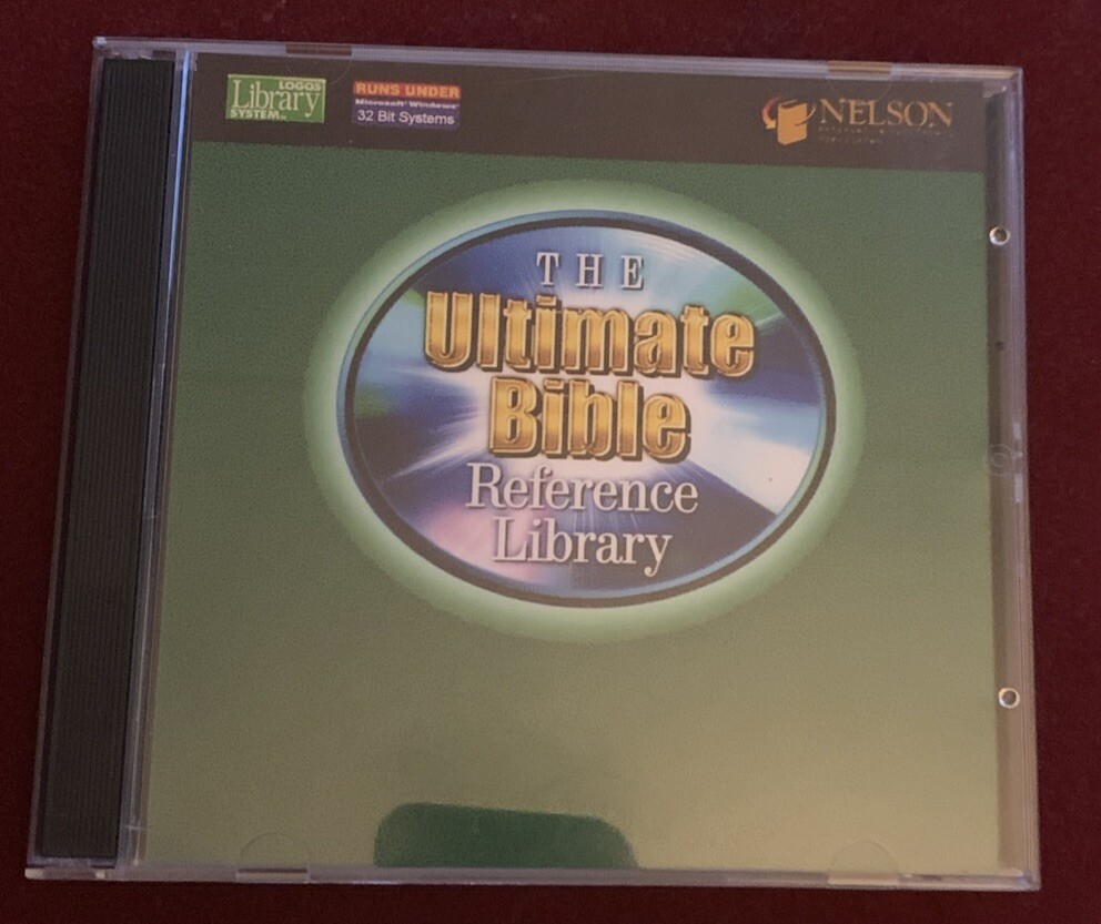 Nelson The Ultimate Bible Reference Library PC CD Set discs 1 and 2