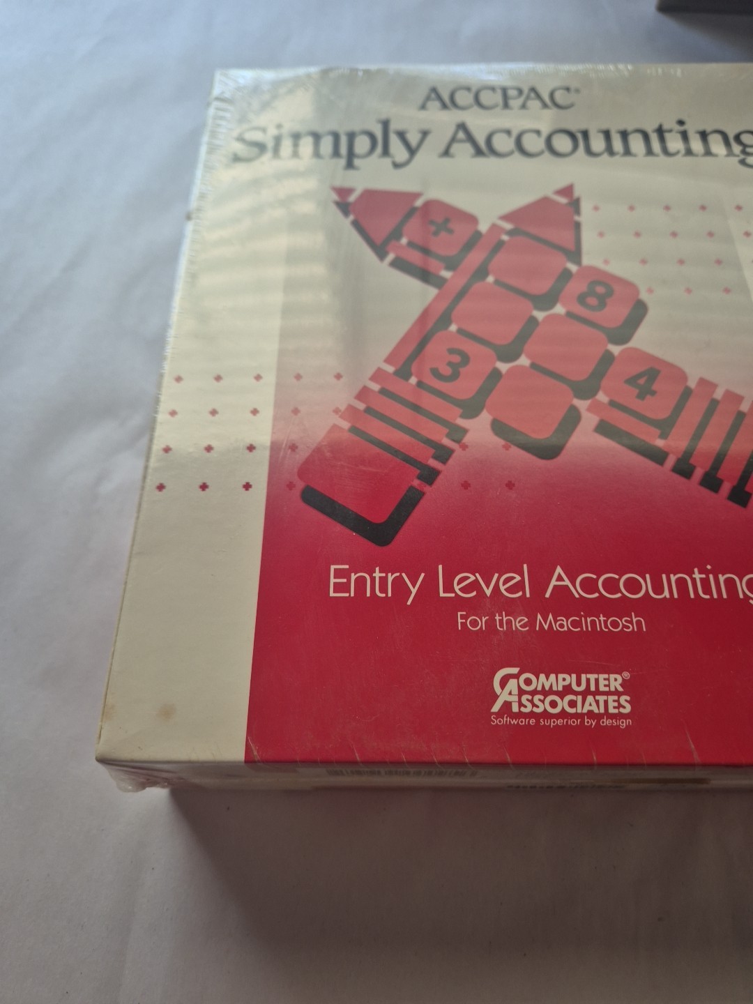 ACCPAC Simply Accounting for Windows, Computer Associates, 1991 Demo Copy SEALED