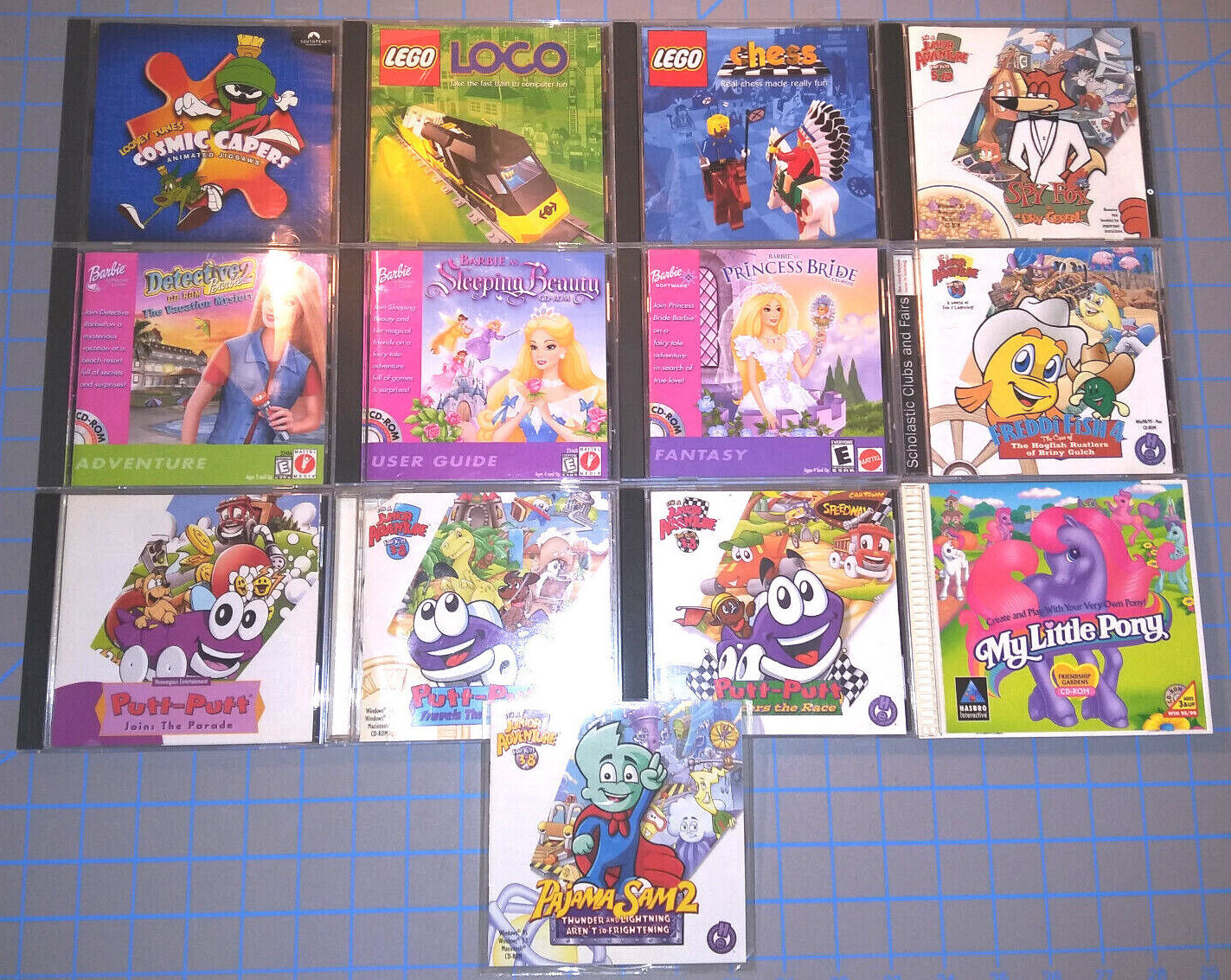 Kids CD Rom Educational Games – Pick & Choose – Junior Adventure Disney Lego
