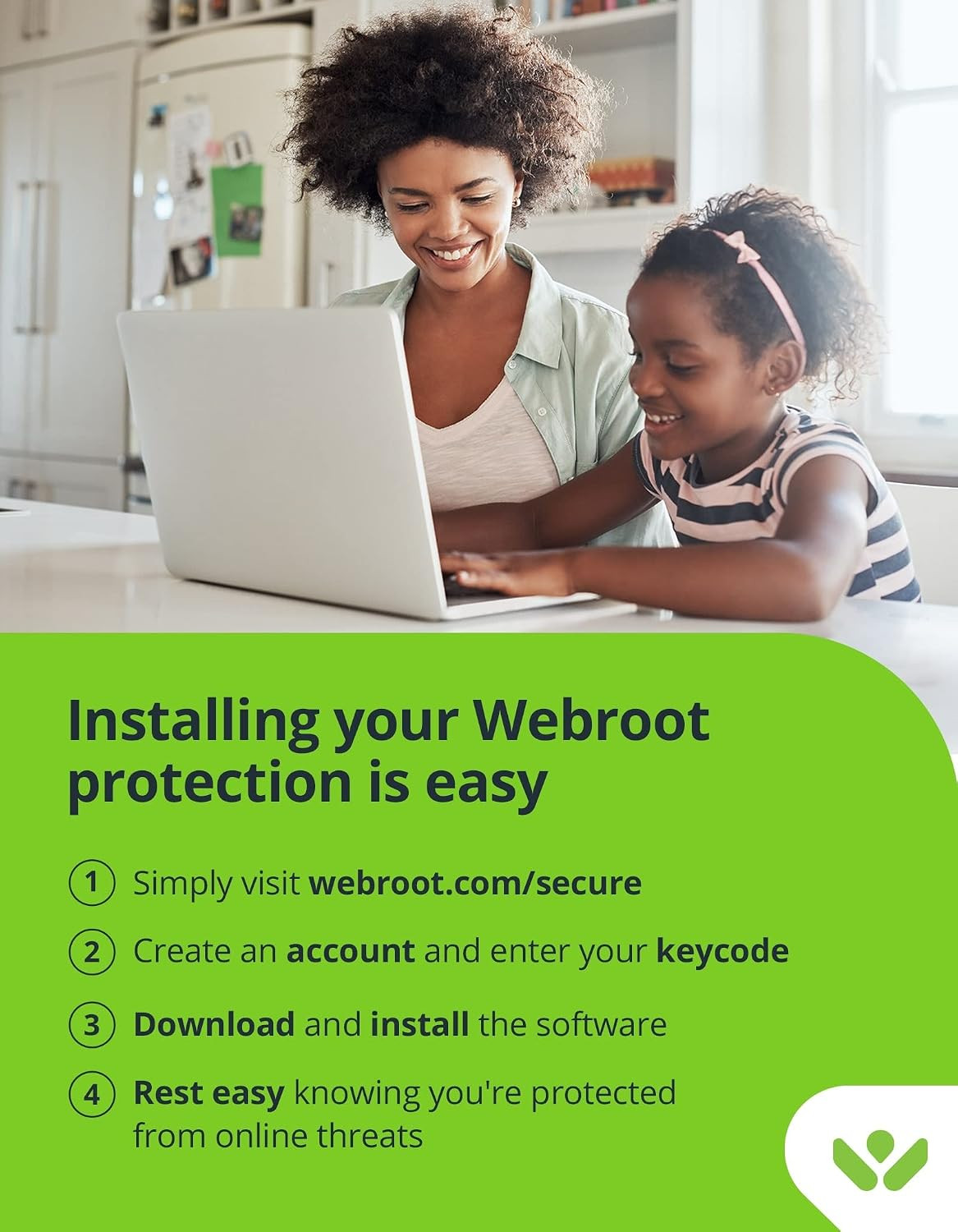 Antivirus Software 2026 | 3 Device | 1 Year Pc/Mac with Keycard