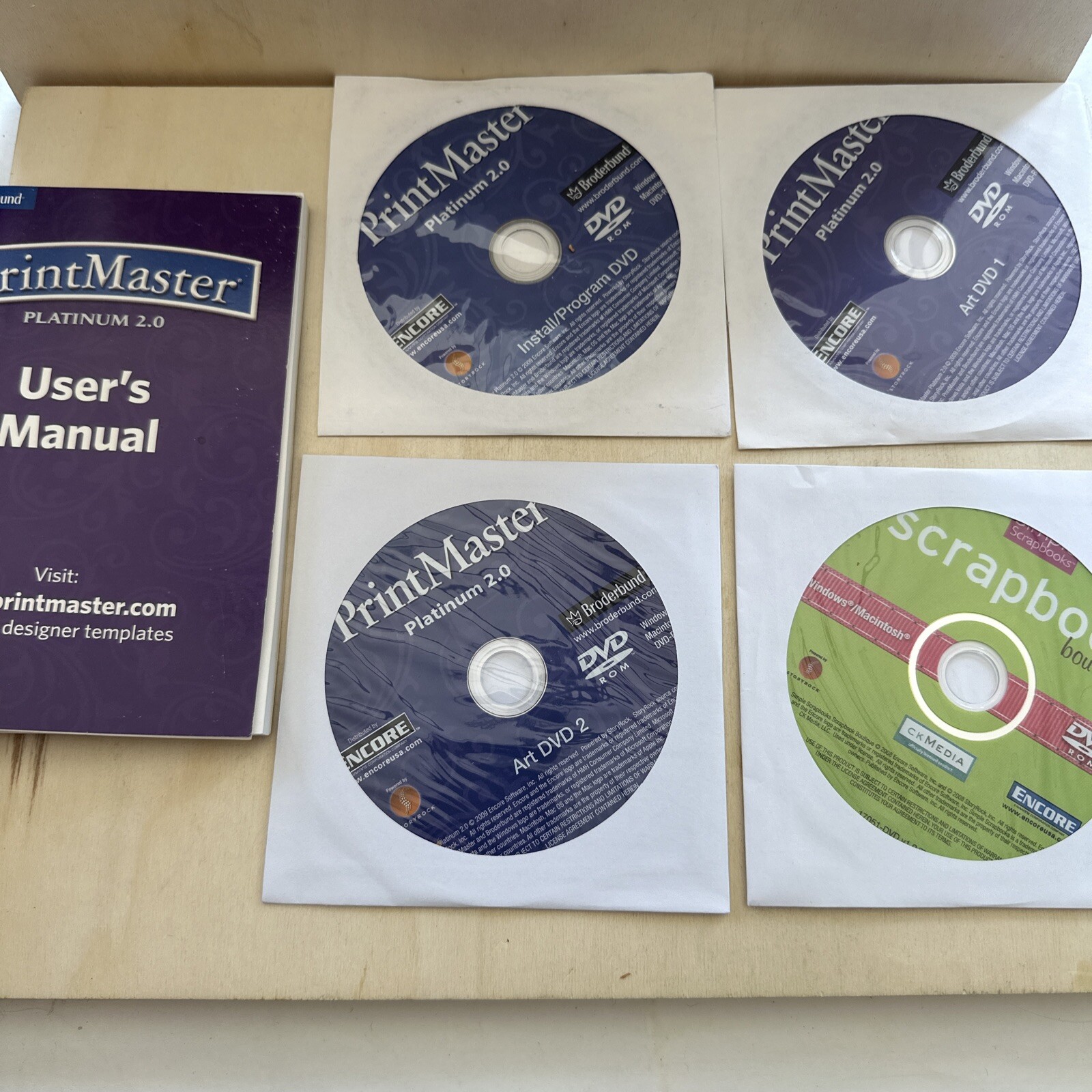 print master software Platinum 2.0