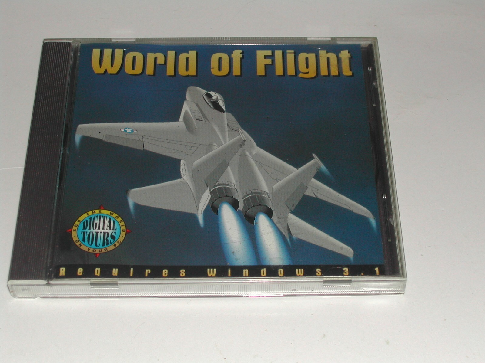 world of flight digital tours Software 1994 AD reguires windows 3.1