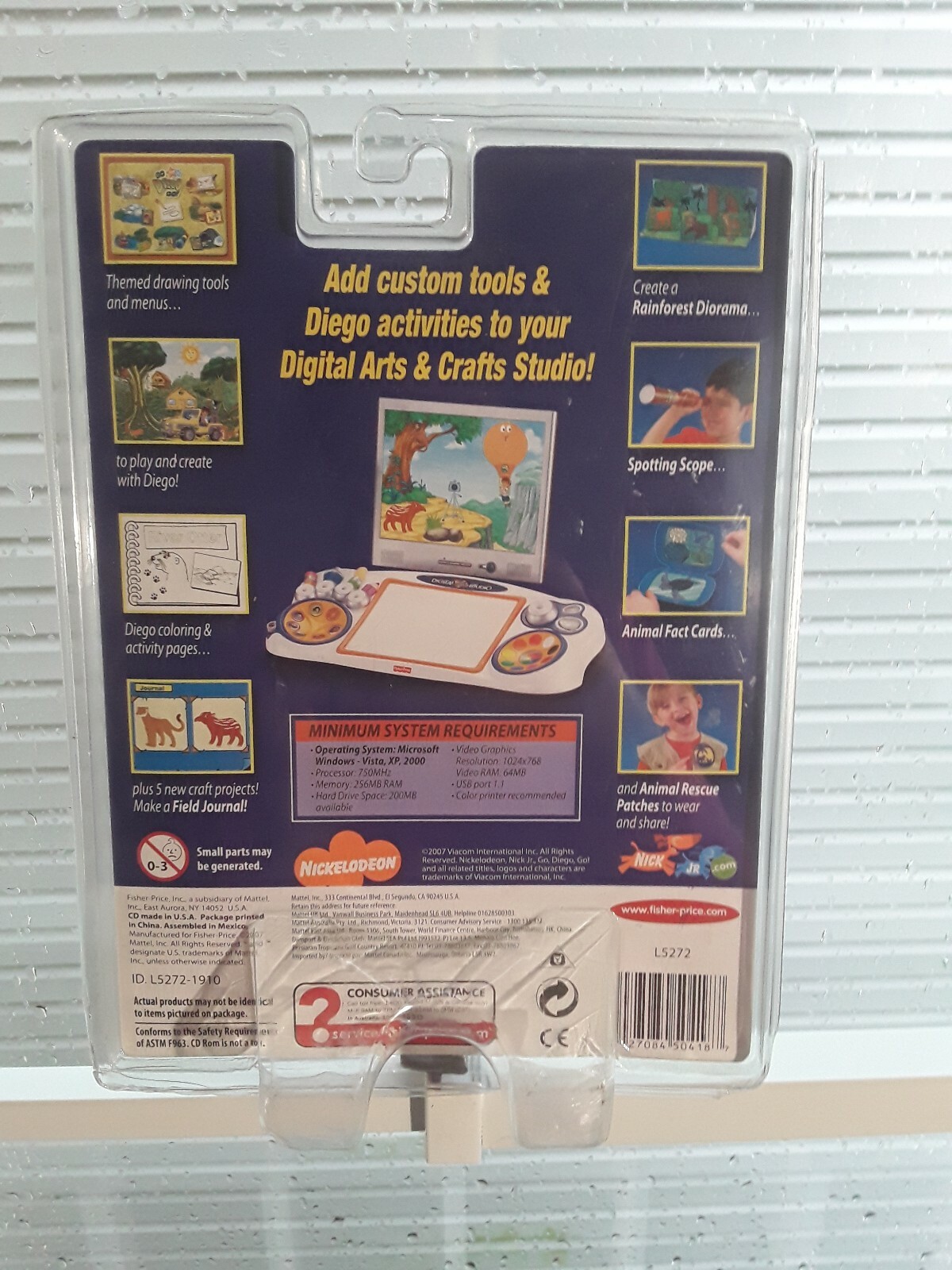 Fisher-Price Digital Arts and Crafts Studio-Go Diego Go Software NEW