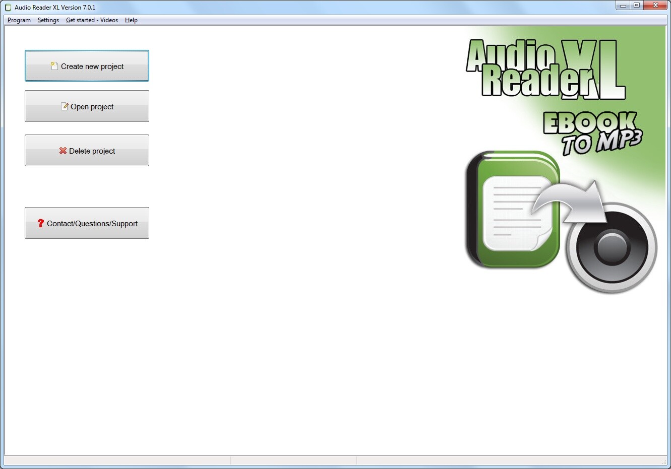 Reader XL 2026 Version – read aloud program for text read aloud