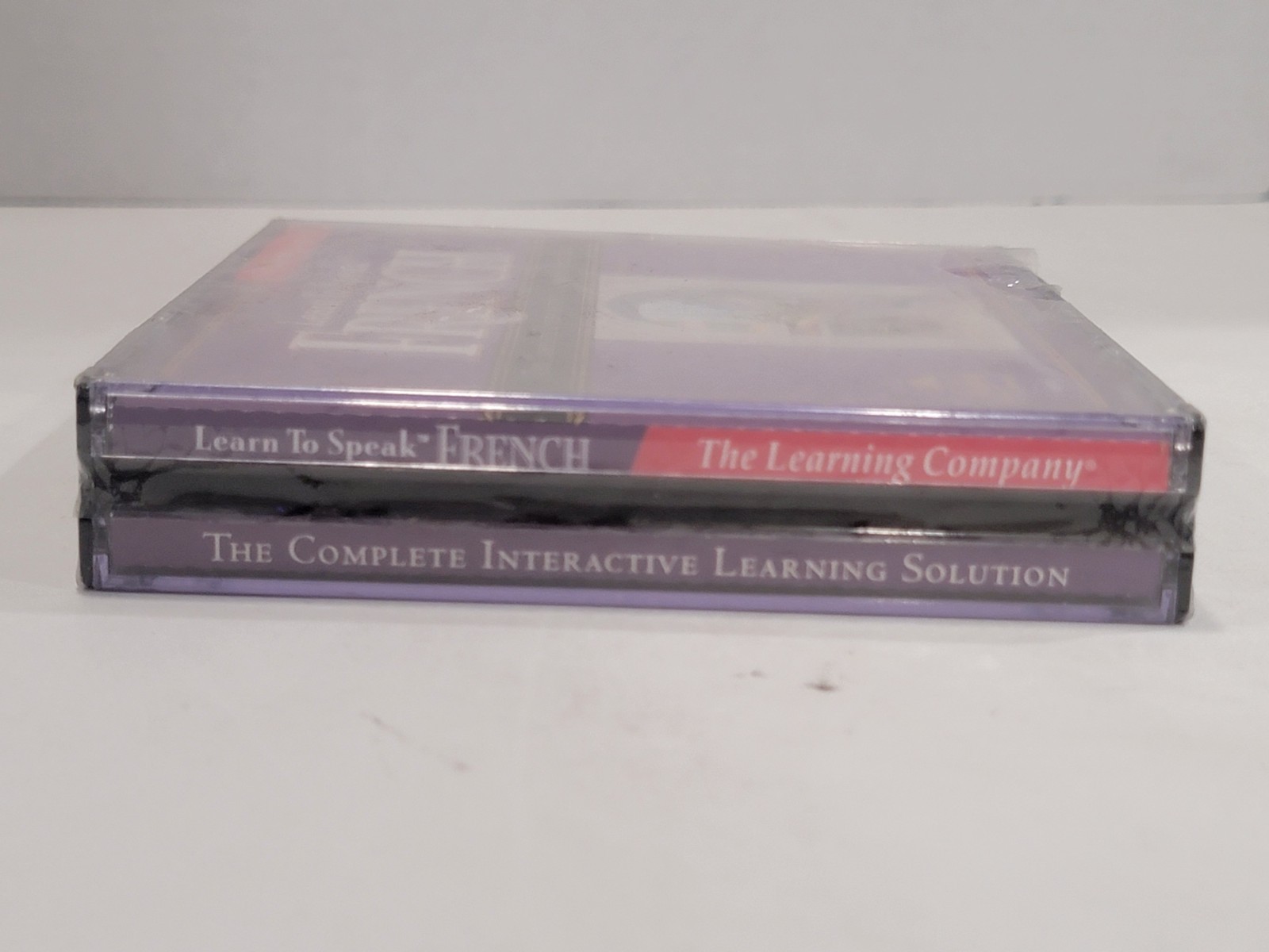 The Learning Company Learn to Speak French, Version 7.0, Windows 4 CD-ROM SEALED
