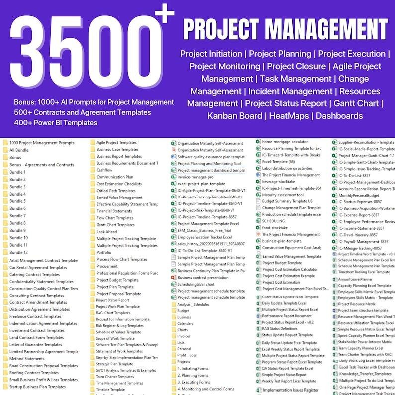 3500+ Project Management Template Excel,Management Spreadsheet,Gantt Chart Excel