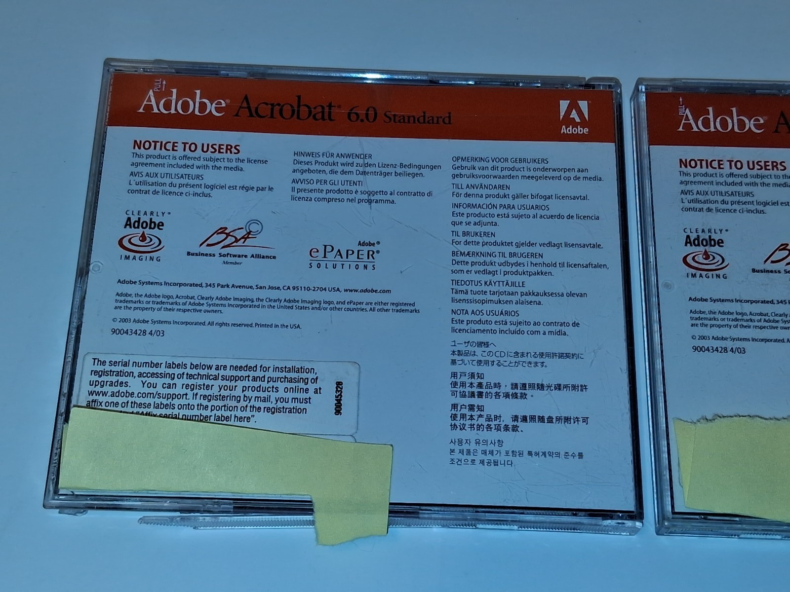 Adobe Acrobat 6.0 Standard 90046061 for Windows PC with Serial Number
