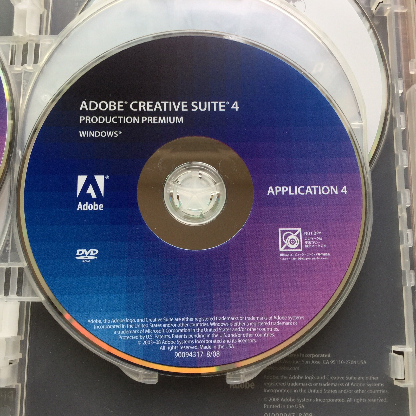 Adobe Creative Suite 4 Production Premium Windows CS4 Premiere Pro After Effects