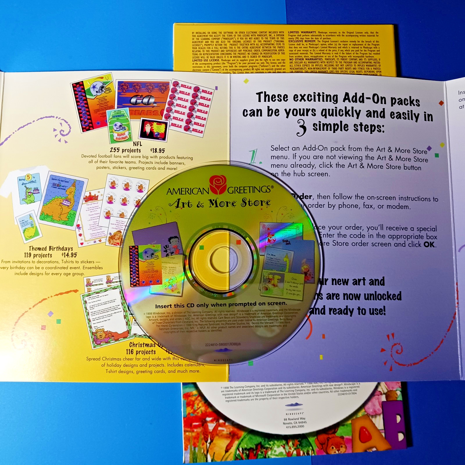 American Greetings Art & More Store/Crafts/Design Art Collection PC CD Rom
