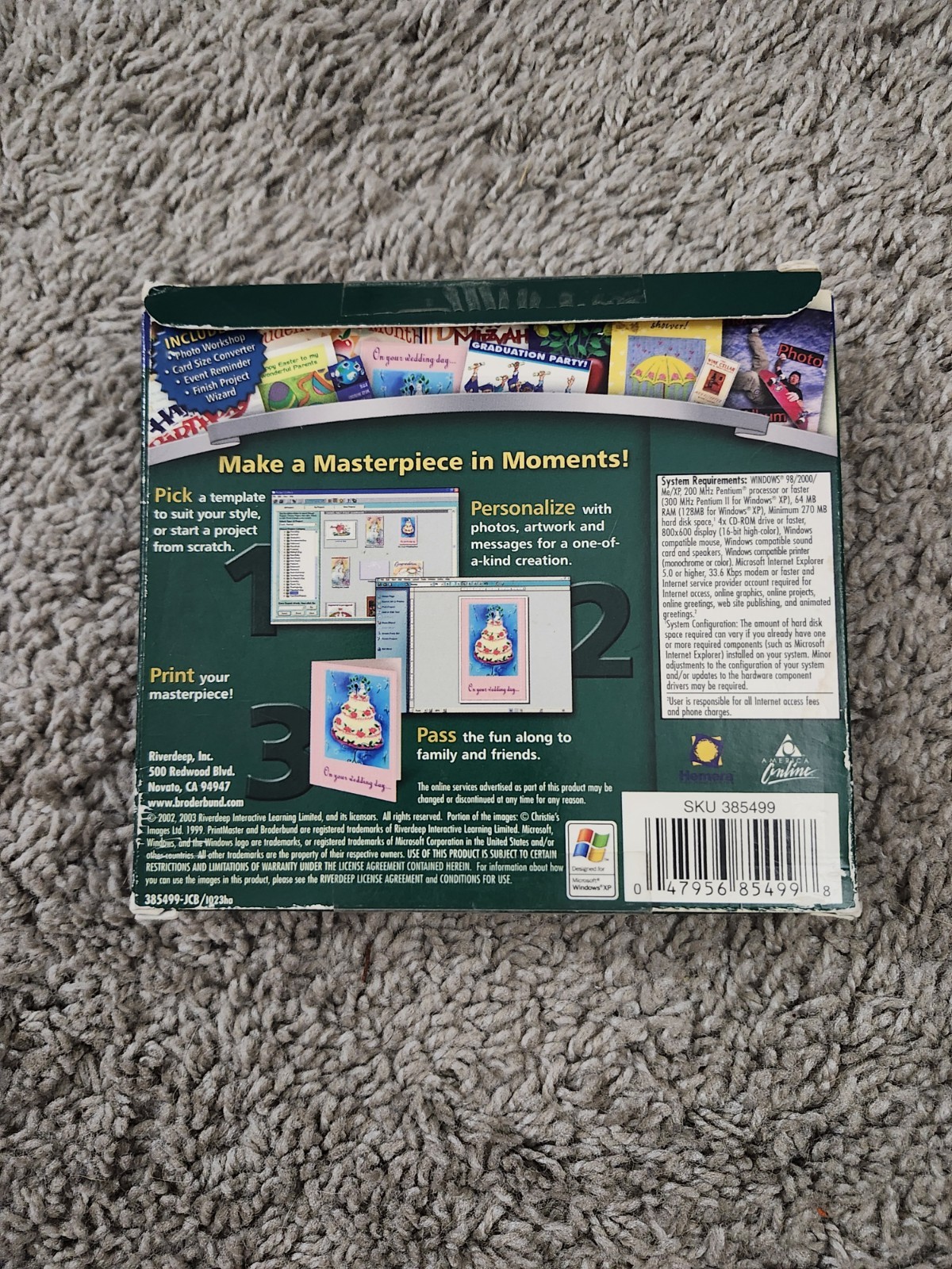 Broderbund PrintMaster 15 Silver (CD, 2004)