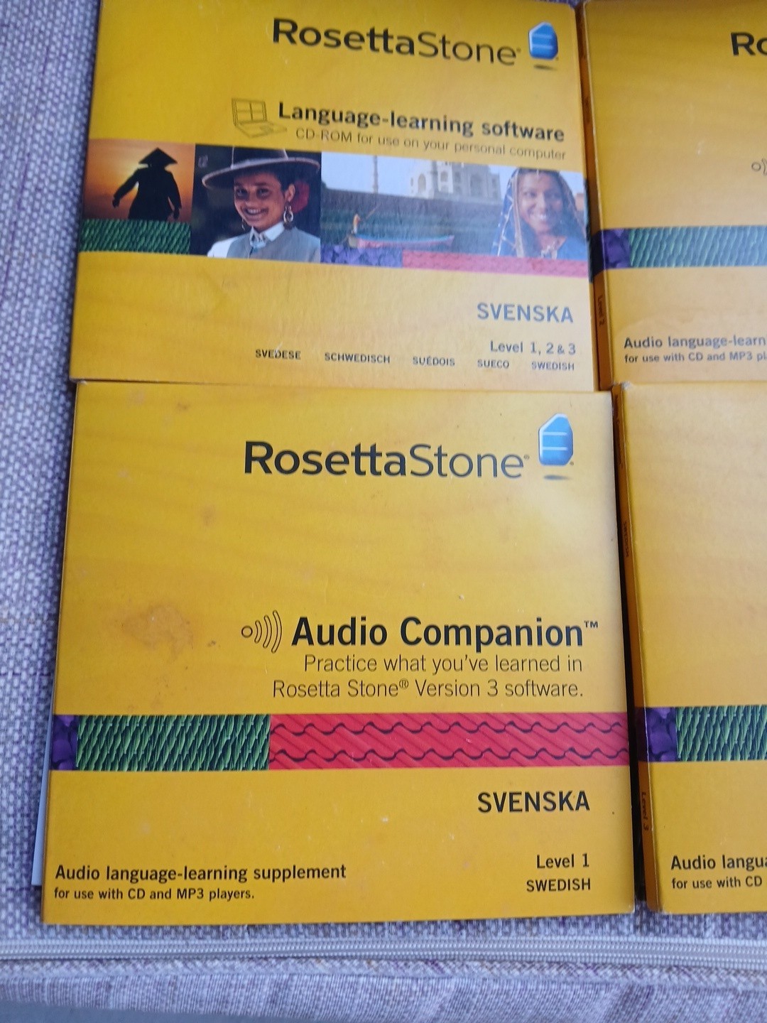 Rosetta Stone Swedish 1,2 &3