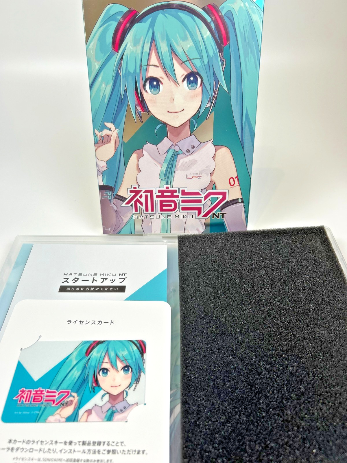 HATSUNE MIKU NT / BOX VOCALOID DVD Software Windows Mac CRYPTON Japan Unused