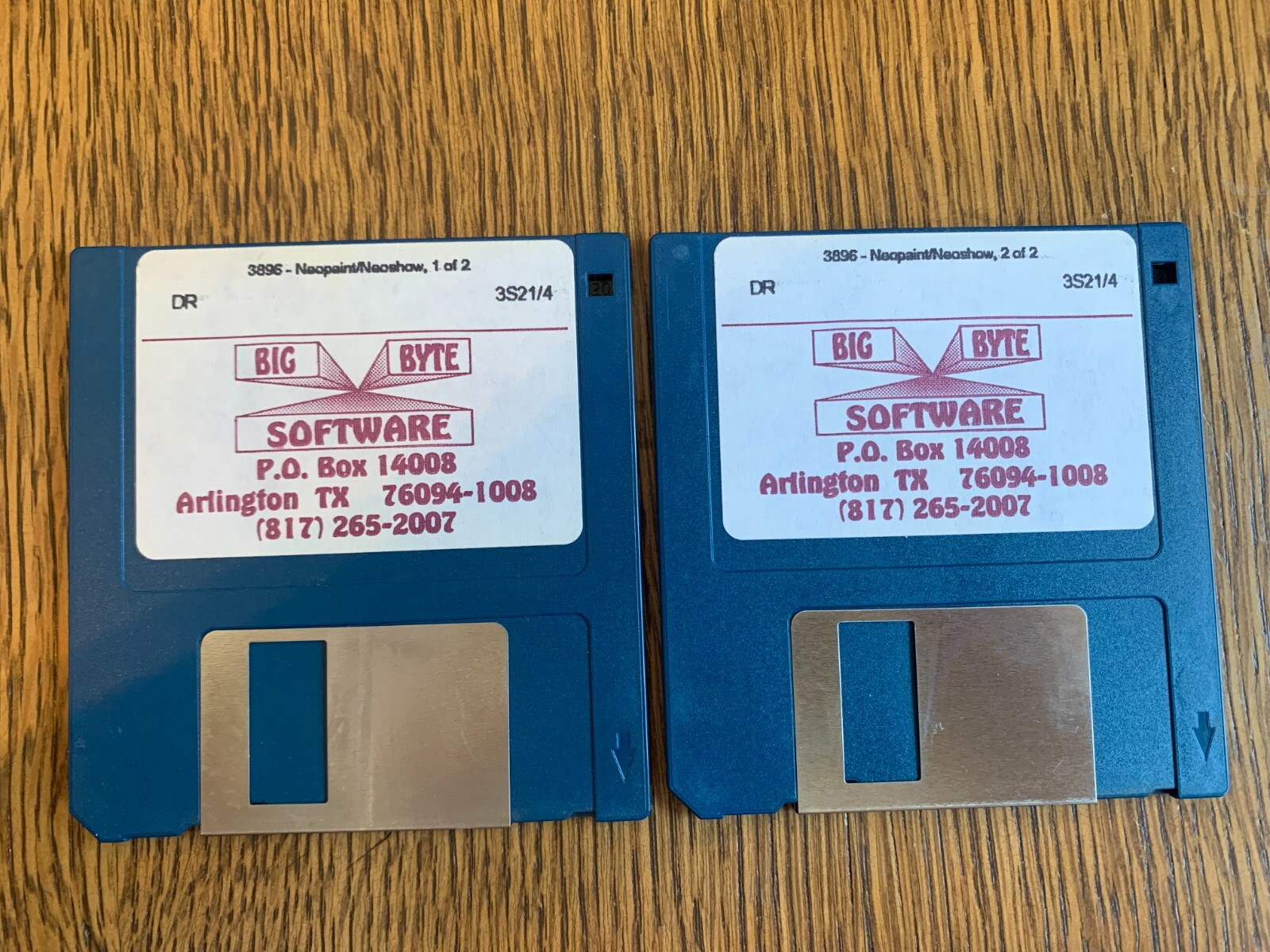 NEOPAINT / NEOSHOW PROGRAM PC MS-DOS COMPUTER 3.5″ FLOPPY DISK NEAR MINT TESTED