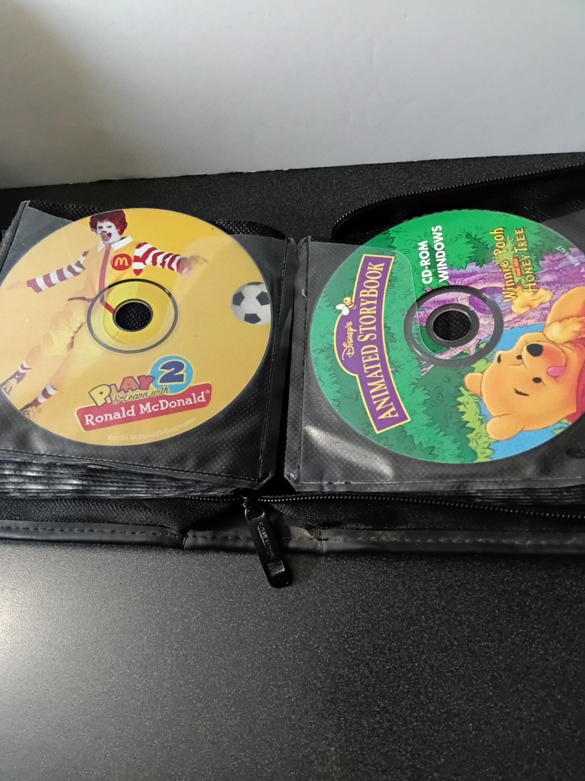 Case of Children Educational CD-ROM Game Lot