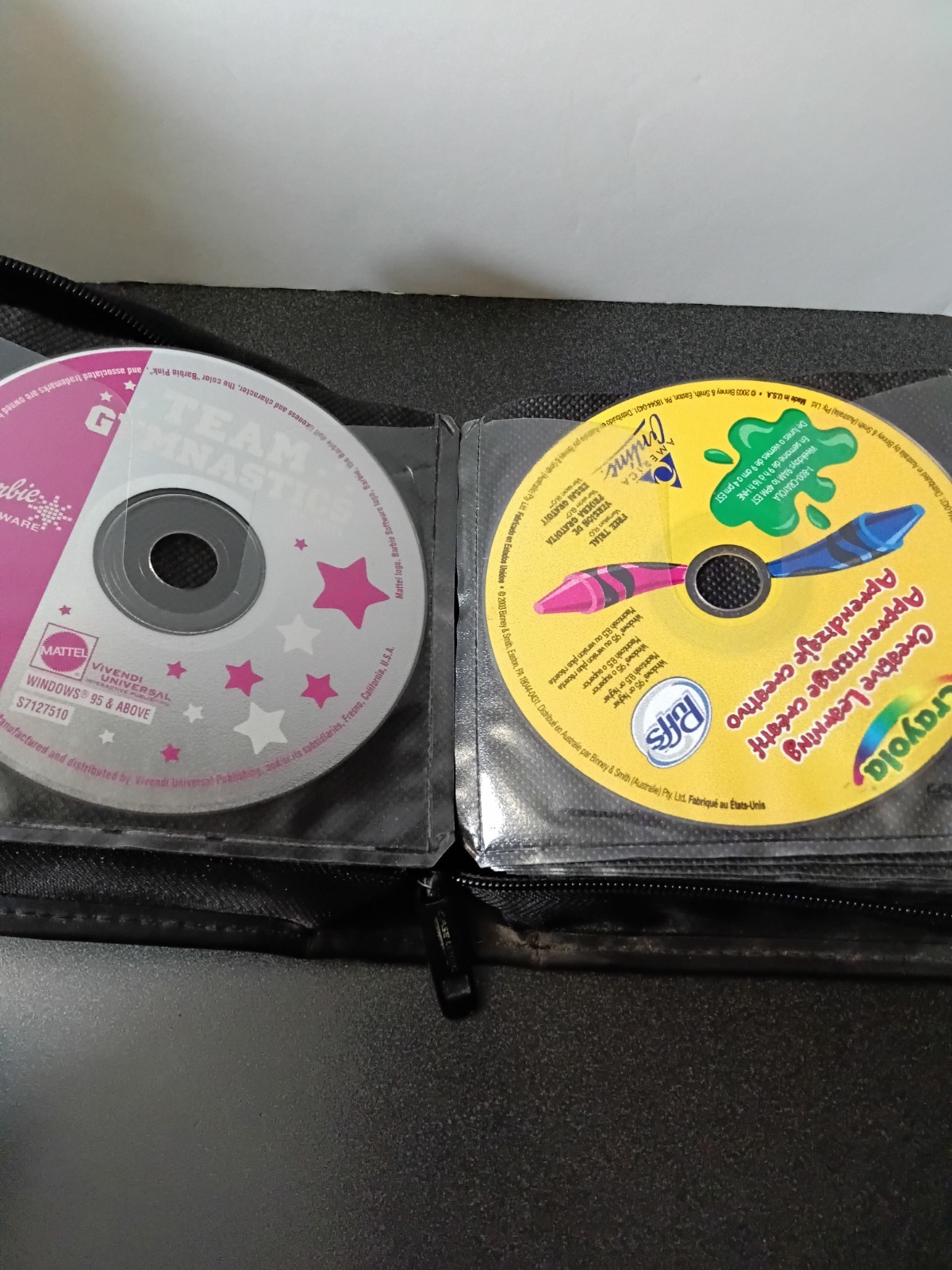Case of Children Educational CD-ROM Game Lot
