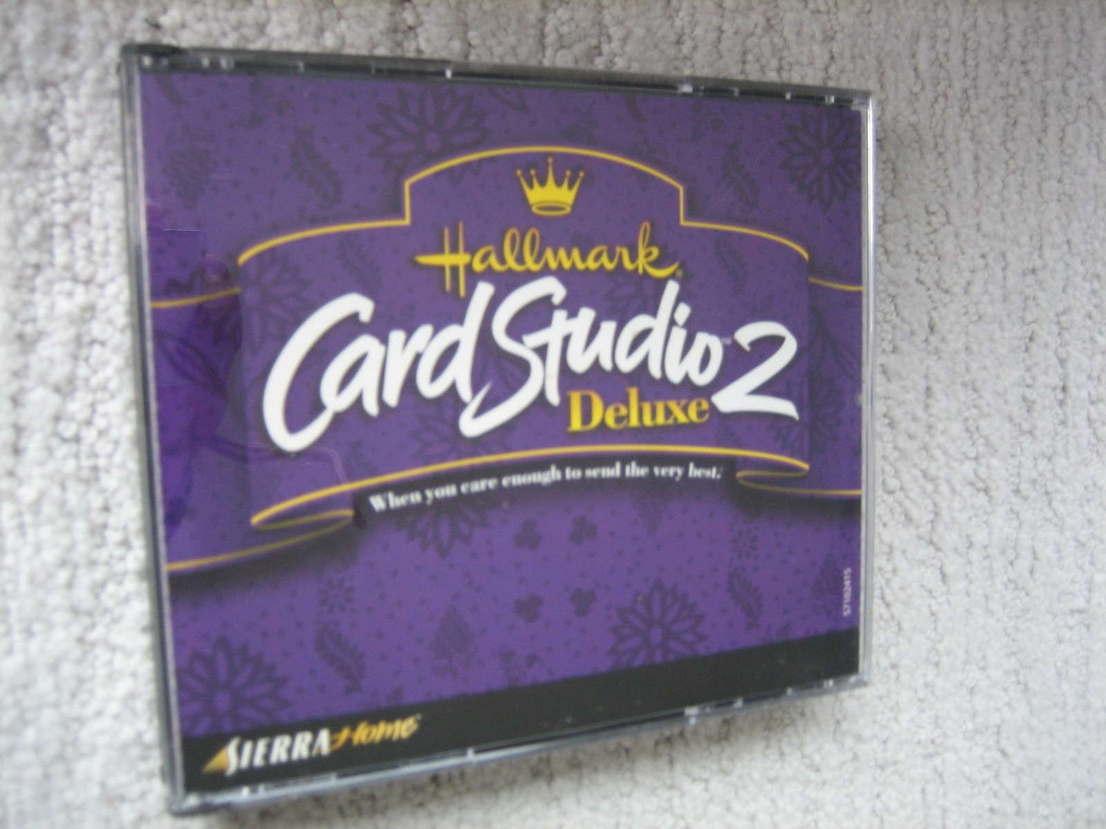 ​Hallmark Card Studio 2 Deluxe 4 CD Set Sierra Home 2000 Edition