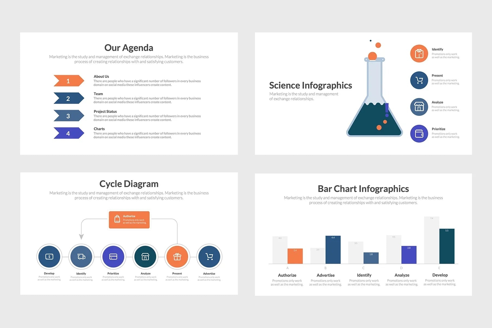 Digital Marketing Infographics Templates