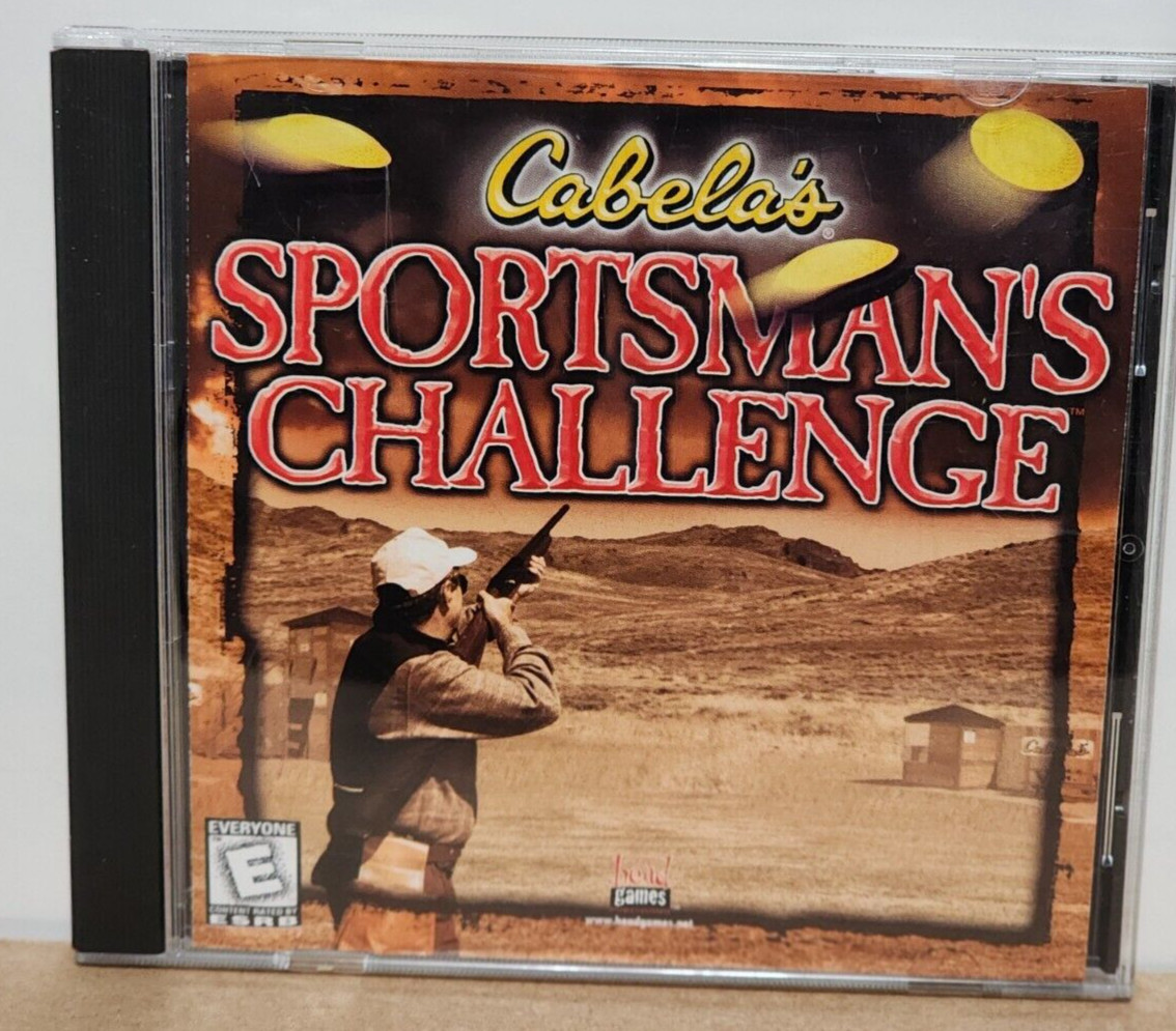 Cabela’s Sportsman’s Challenge Vintage CD ROM PC Software Game Activision 1999