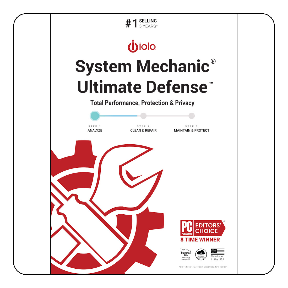 Iolo System Mechanic Ultimate Defense – 10 PC – 1 Year – [Download]