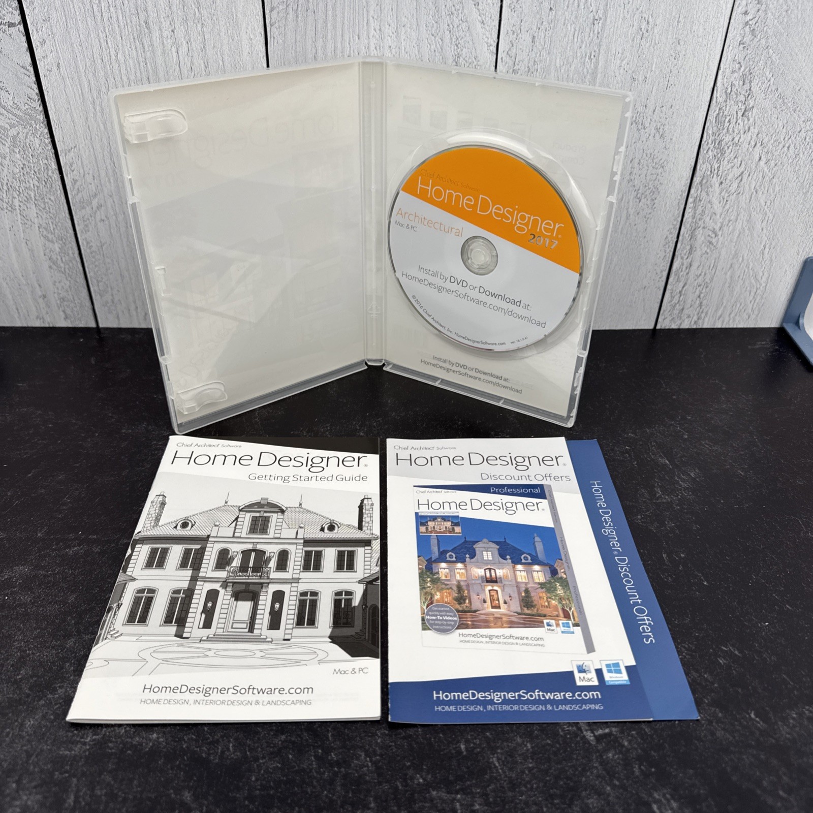 Chief Architect Software: Home Designer Suite 2017 (PC & Mac) DVD Disc