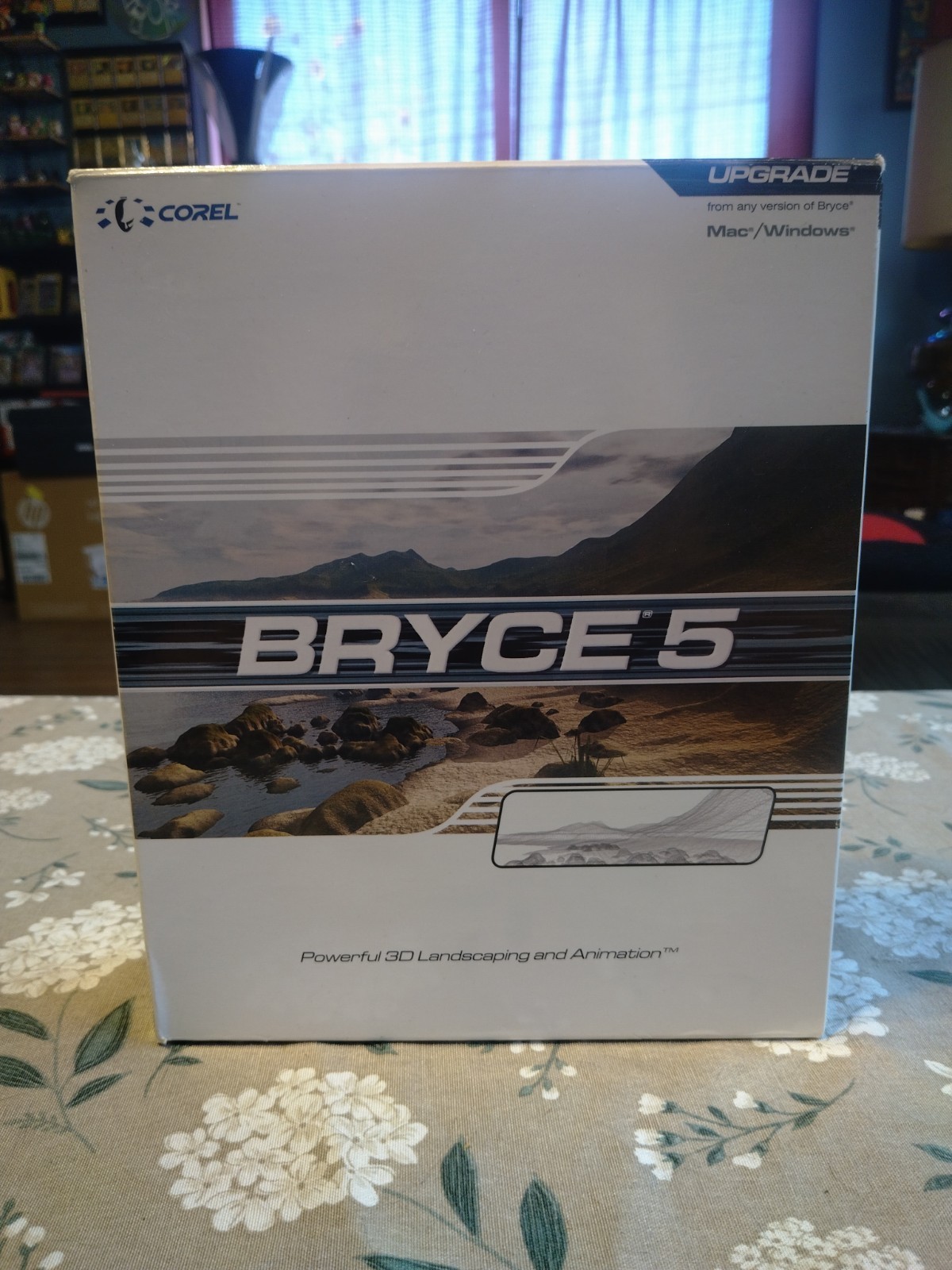 Bryce 5 Upgrade 3D Landscape Animation W/ Serial Vintage Mac & Windows CD-Rom