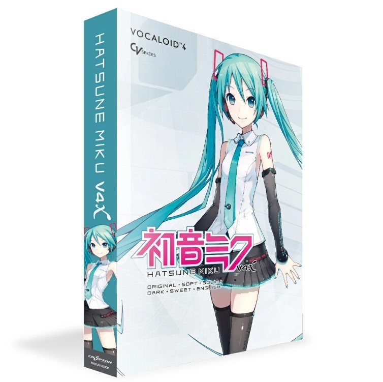 CRYPTON VOCALOID4 Hatsune Miku V4X English bundle DVD Software Japan New package