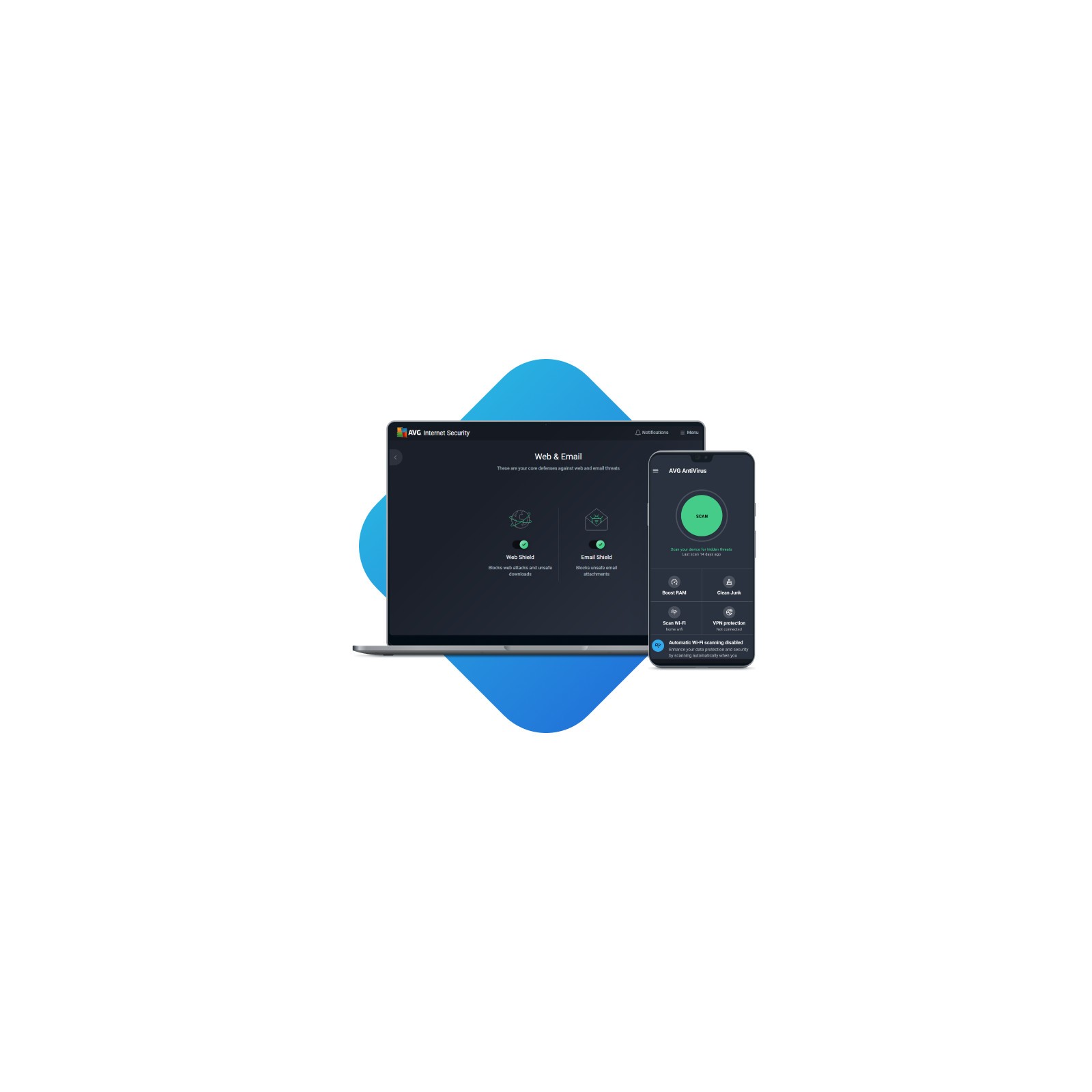 AVG Internet Security 2026 | 3 Years 10 Devices | Antivirus | Download