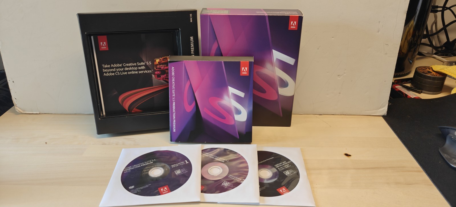 Adobe Creative Suite 5.5 Production Premium Upgrade Ed Mac OS With Serial