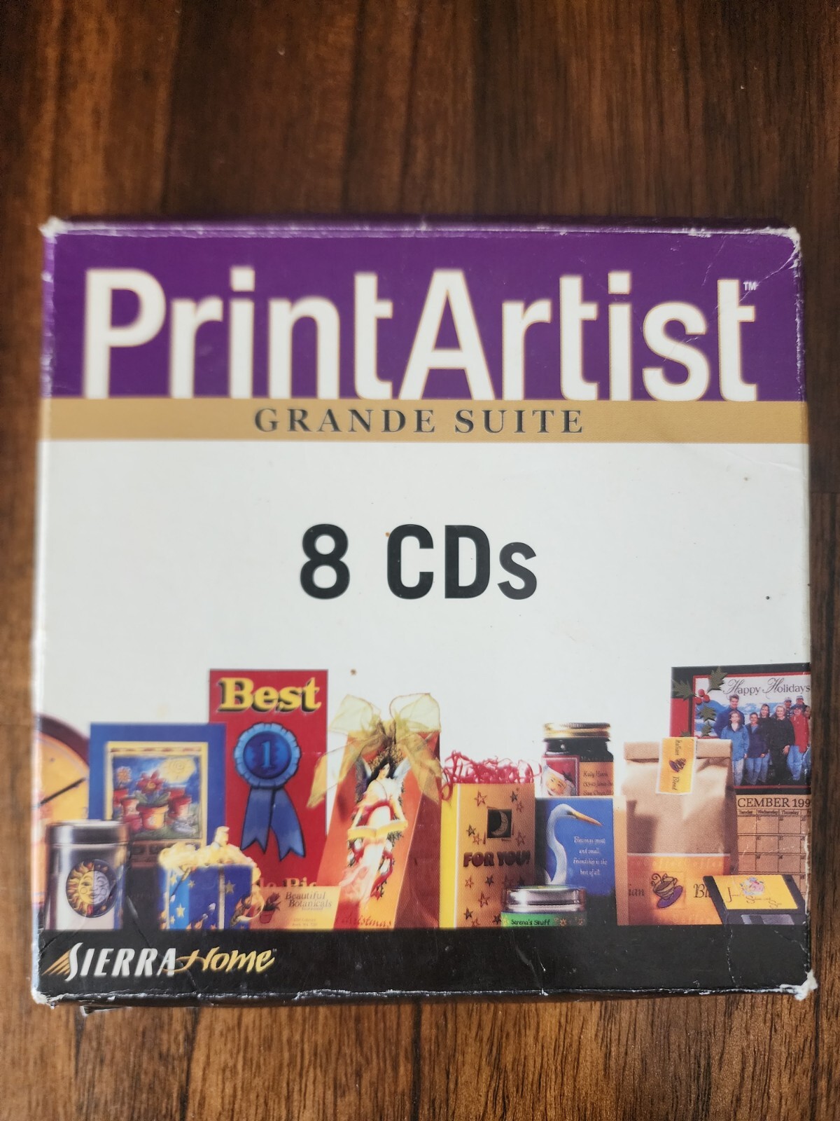 Print Artist 8 Grande Suite PC CD design crafts labels business cards etc! 8CDs