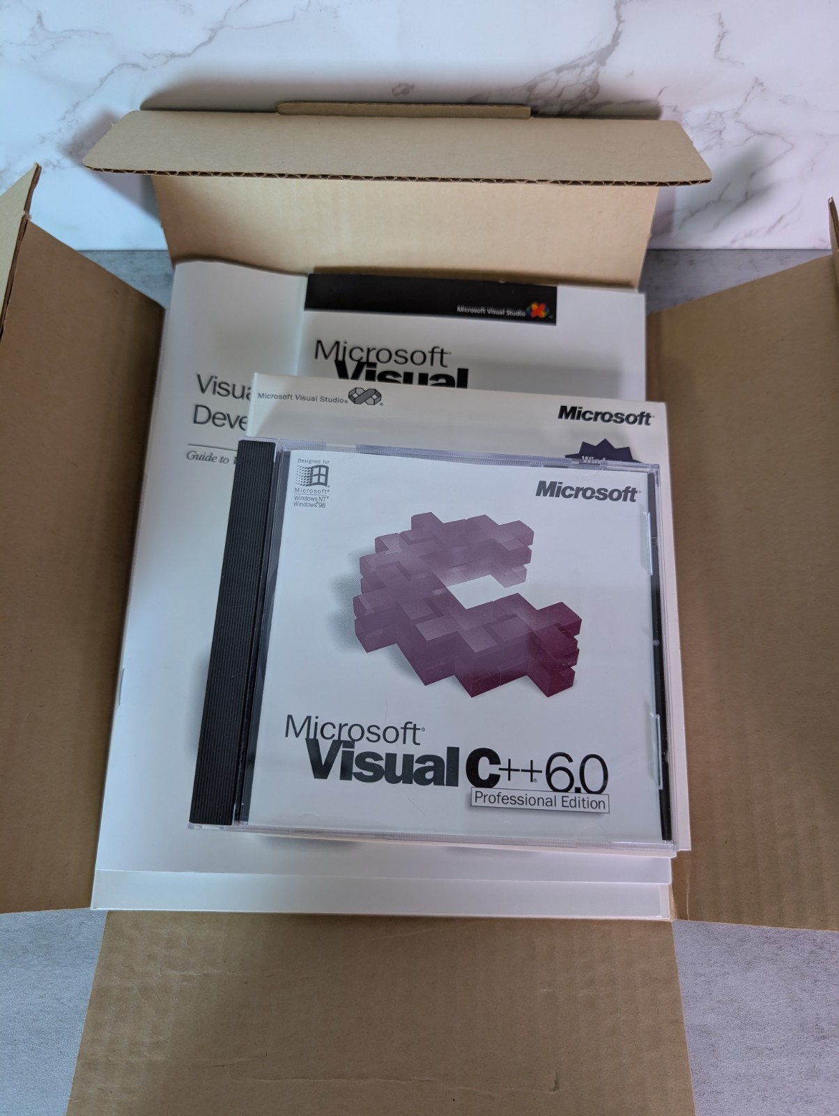 Microsoft Visual C++ 6.0 Professional Edition Immaculate Condition with CD Key