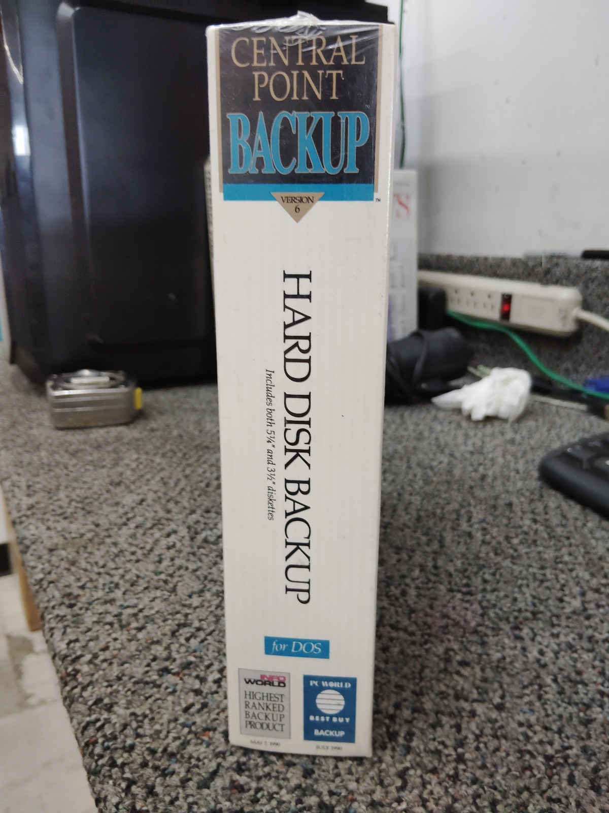 Vintage Central Point backup version 6 (HARD DISK BACKUP) Central Point Backup