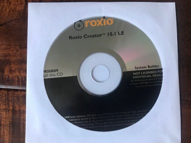 Brand New Sealed Roxio Creator 10.1 LE/SB CD OEM FREE SHIPPING!