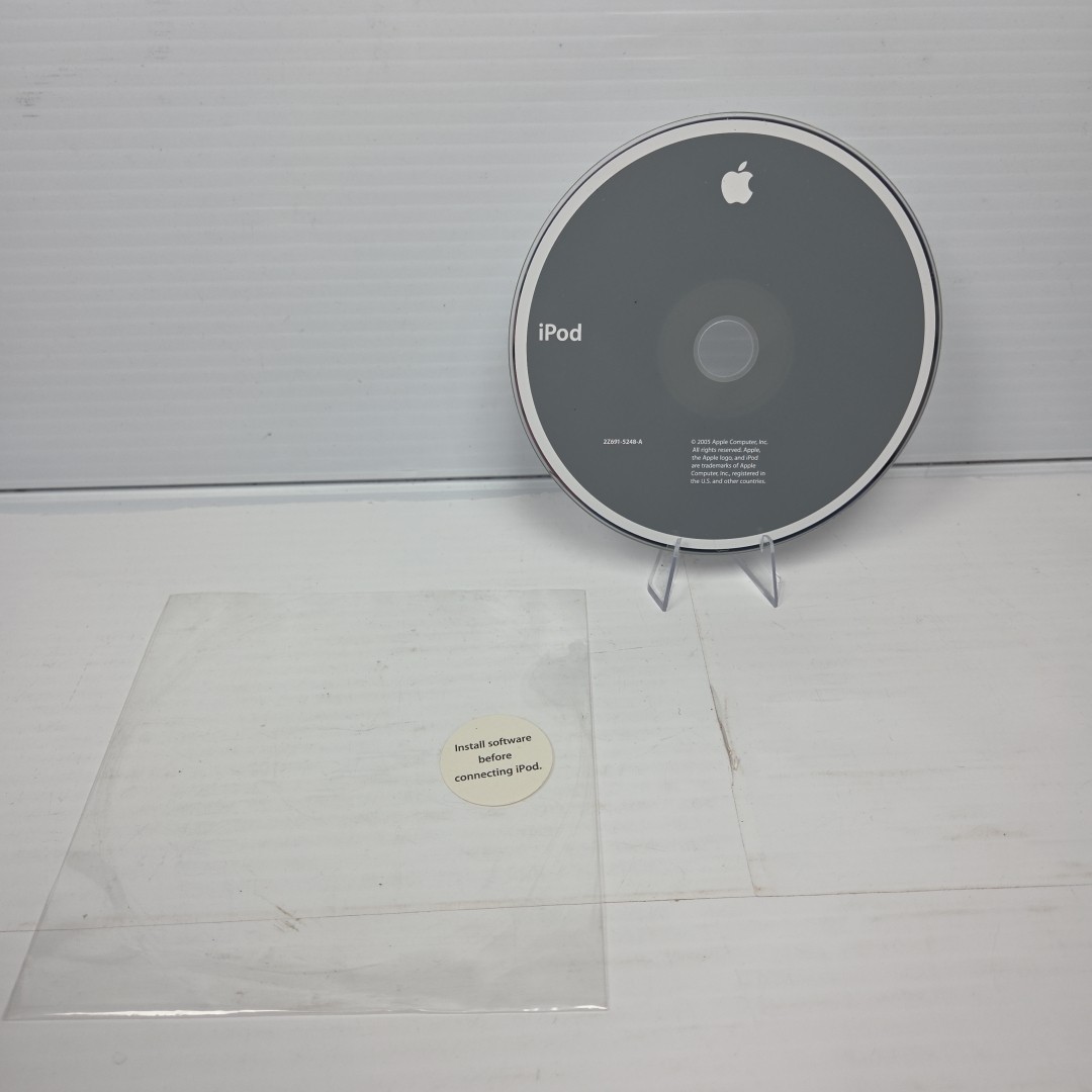 OEM 2005 APPLE iPod + iTunes Installation Software CD – Fast Shipping