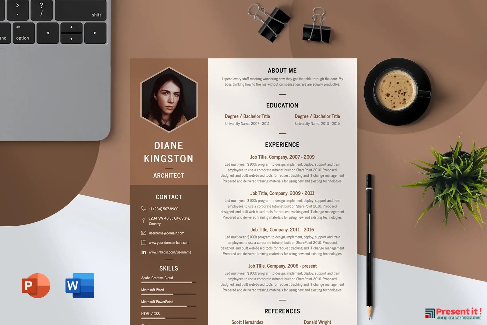 Elena – Resume Template