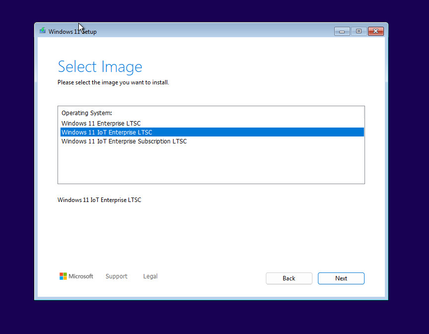 Windows 11 Internet of Things (IoT) Enterprise LTSC 2024 968TW1124HL0X0 in USB