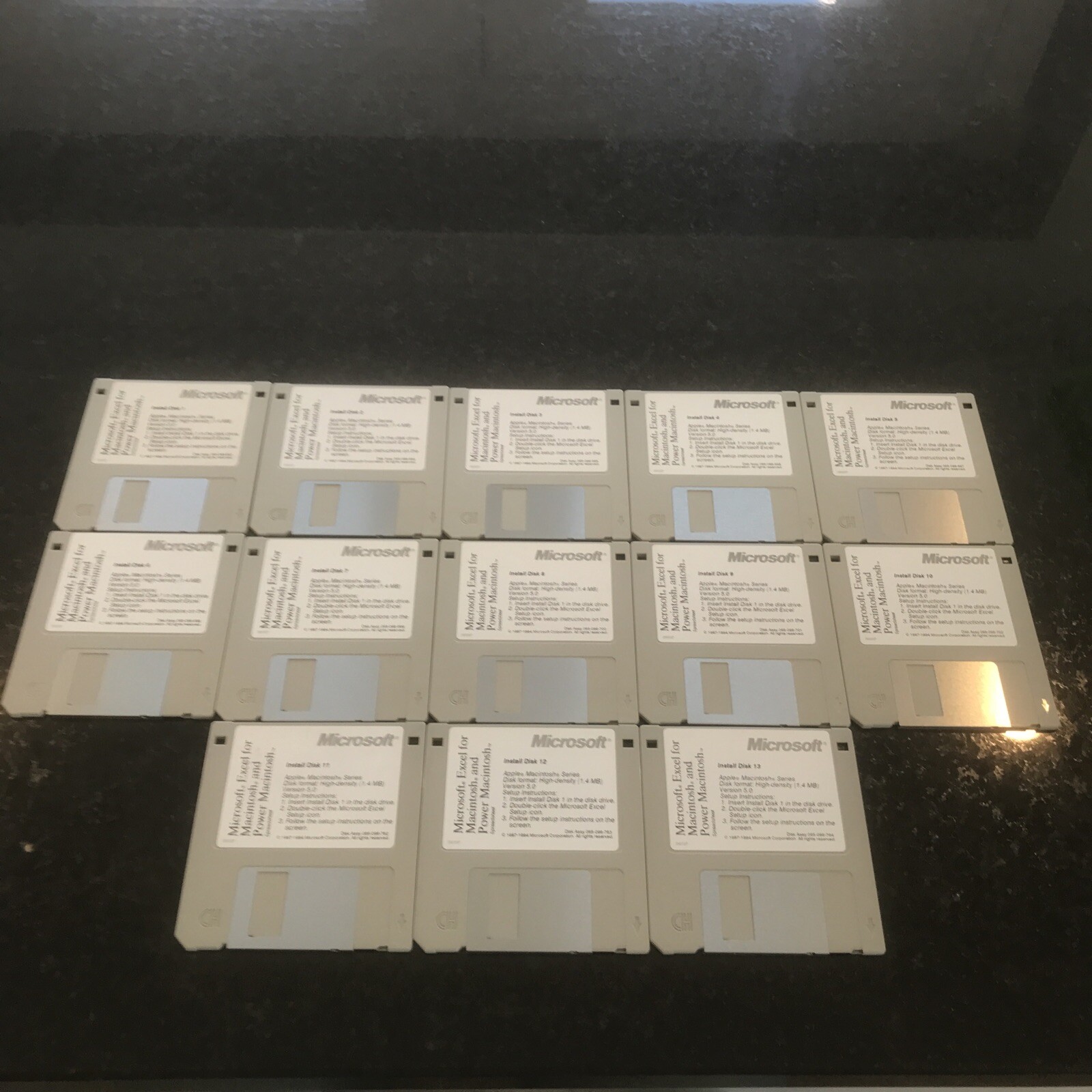 Vintage 1992 Microsoft Excel for Apple Macintosh 4.0 on 3.5″ Floppy Disks (13)