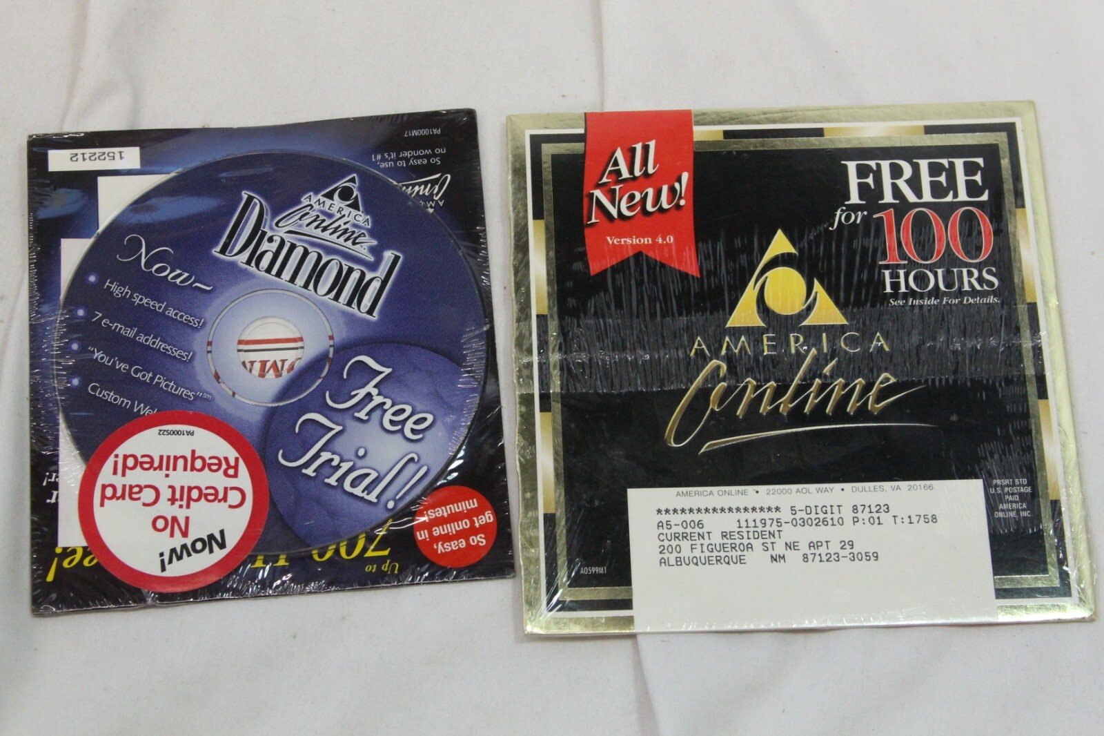 9 America Online Software Disc CD and Print Shop