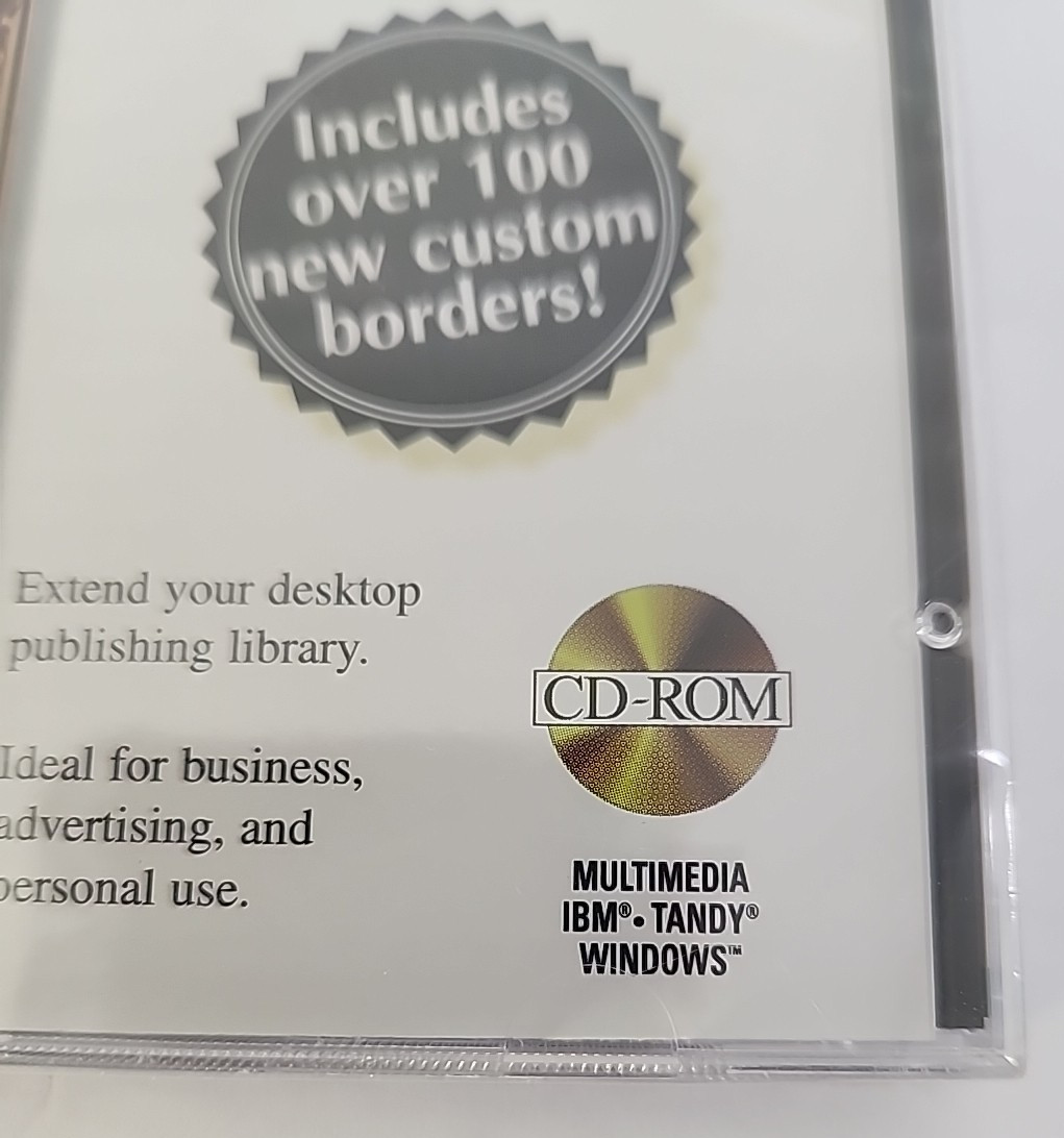 Pro One Multimedia Borders Volume II Cd Rom NOS Sealed VTG Windows 95
