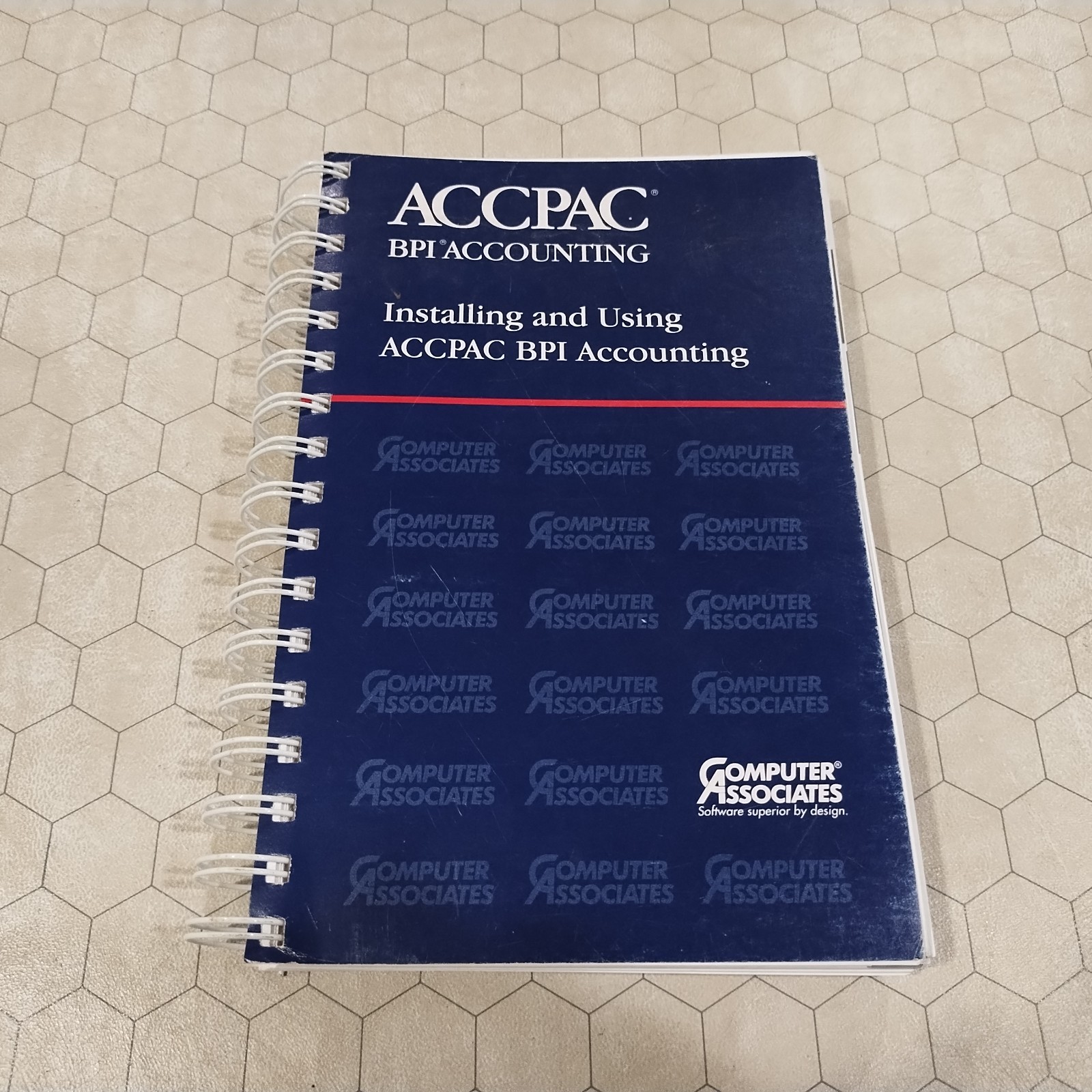 ACCPAC BPI Accounting Version 3.0, Computer Associates, 1989, guide and disk