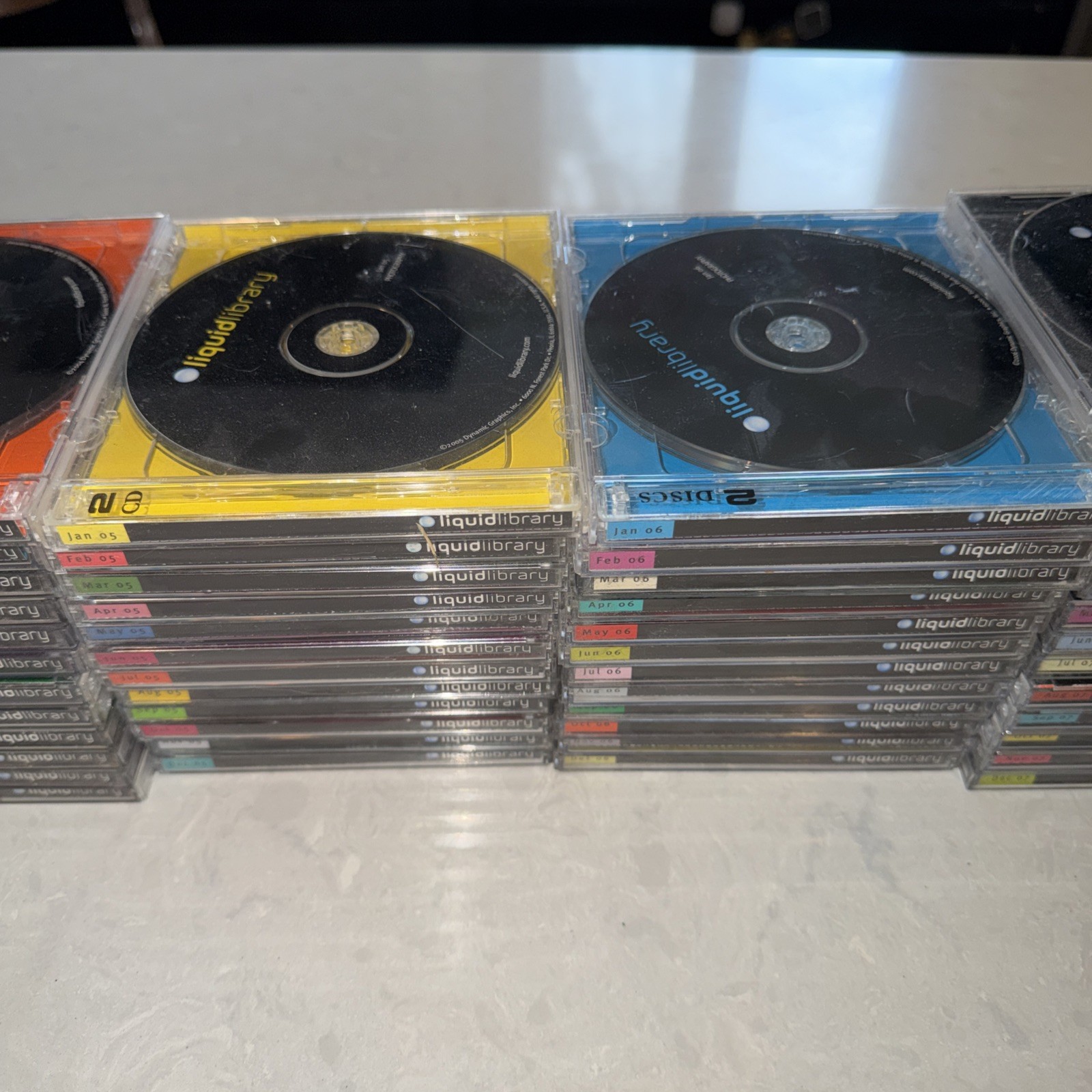 60 LIQUID LIBRARY CDS, 2003-2007 STOCKPHOTOS/VECTOR, CLIP ART ROYALTY FREE