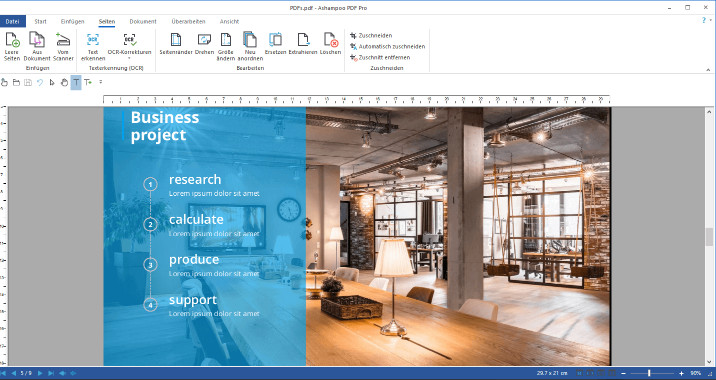 Ashampoo PDF Pro 4 – Read, edit and convert [PDF to doc, epub, JPG, Word [DISC]