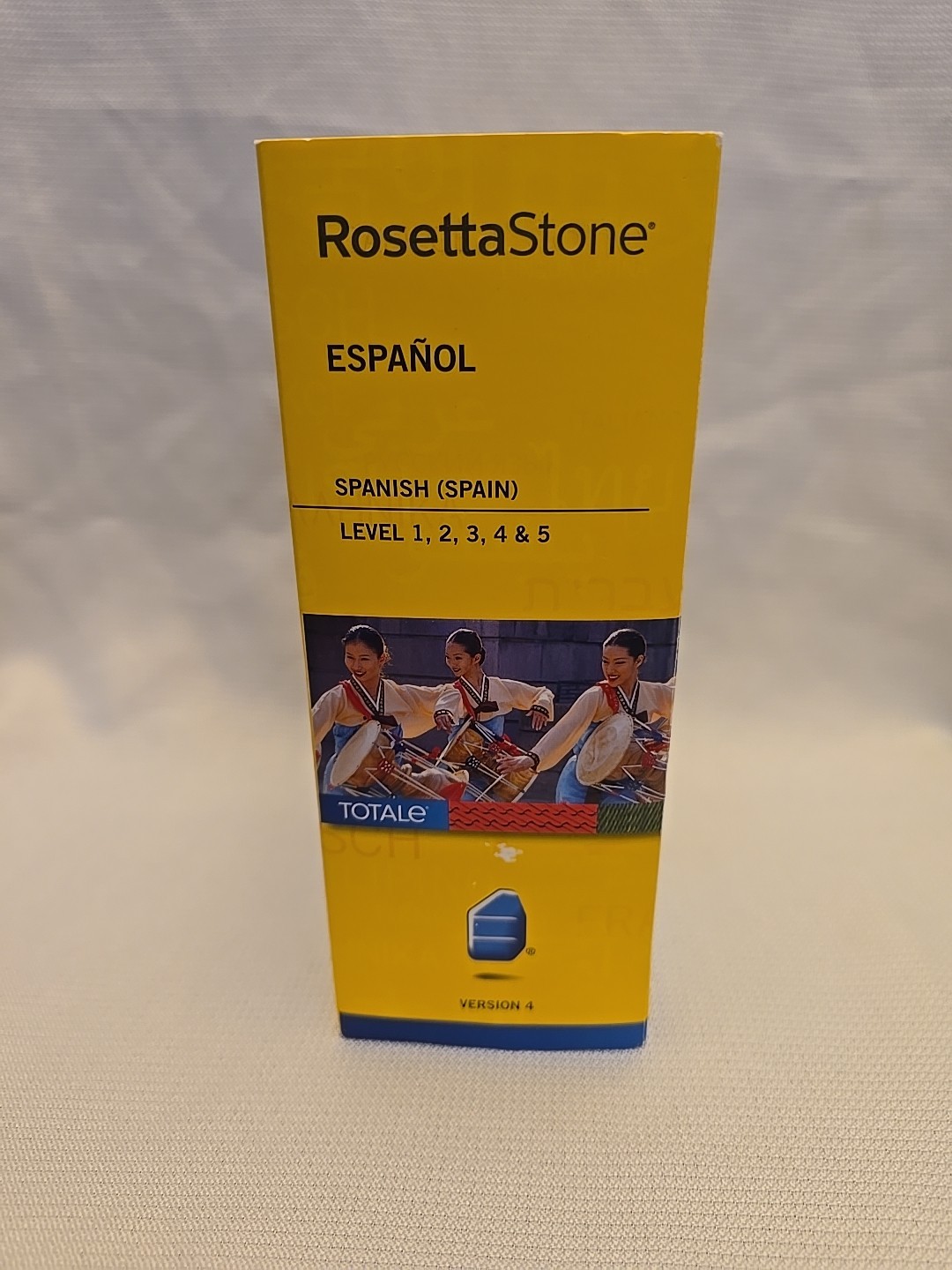 Rosetta Stone V4 TOTALe: Spanish (Spain) Level 1-5 Set Headphones Audio Mexican