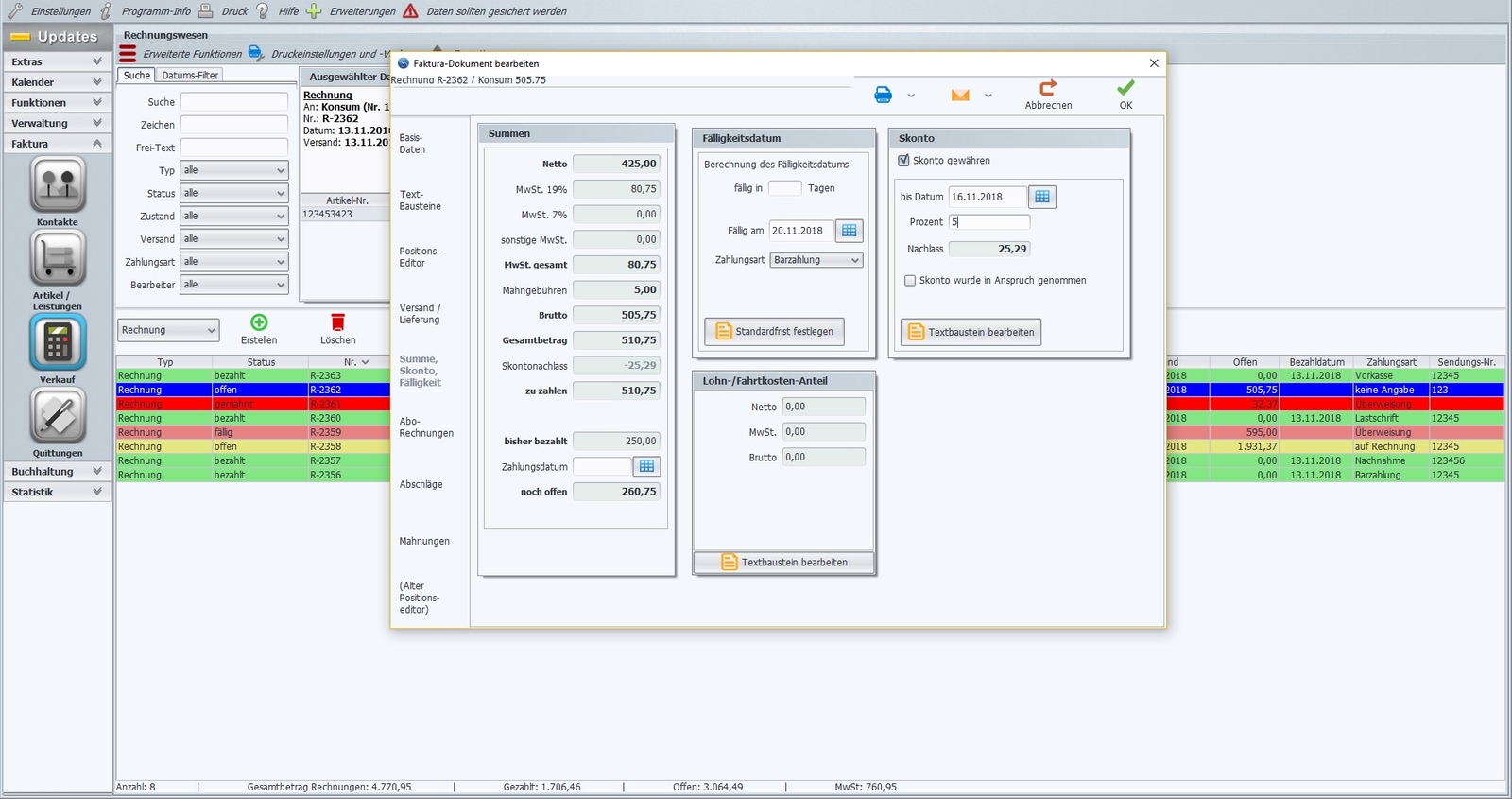 Invoice program invoice business software program network winner test, comparison